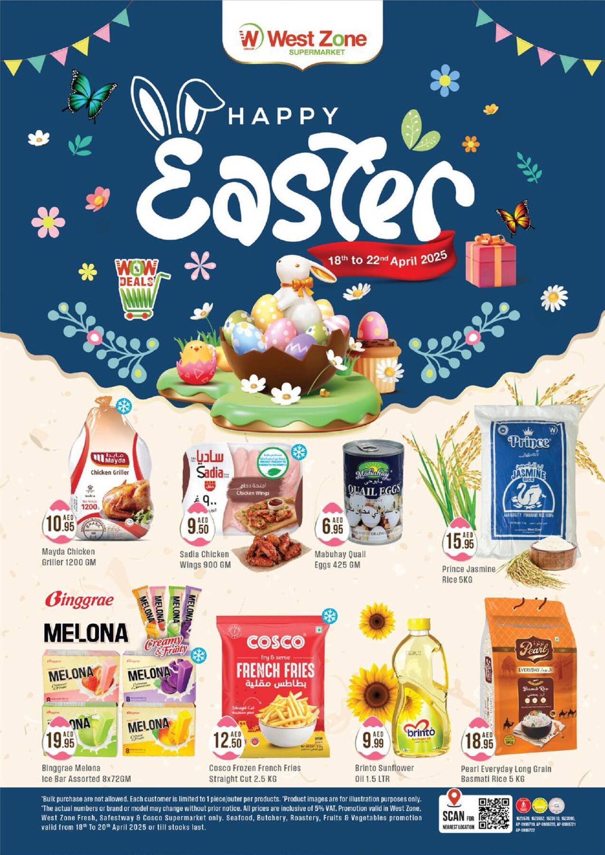 West Zone Supermarket catalogue - 18-04-2025