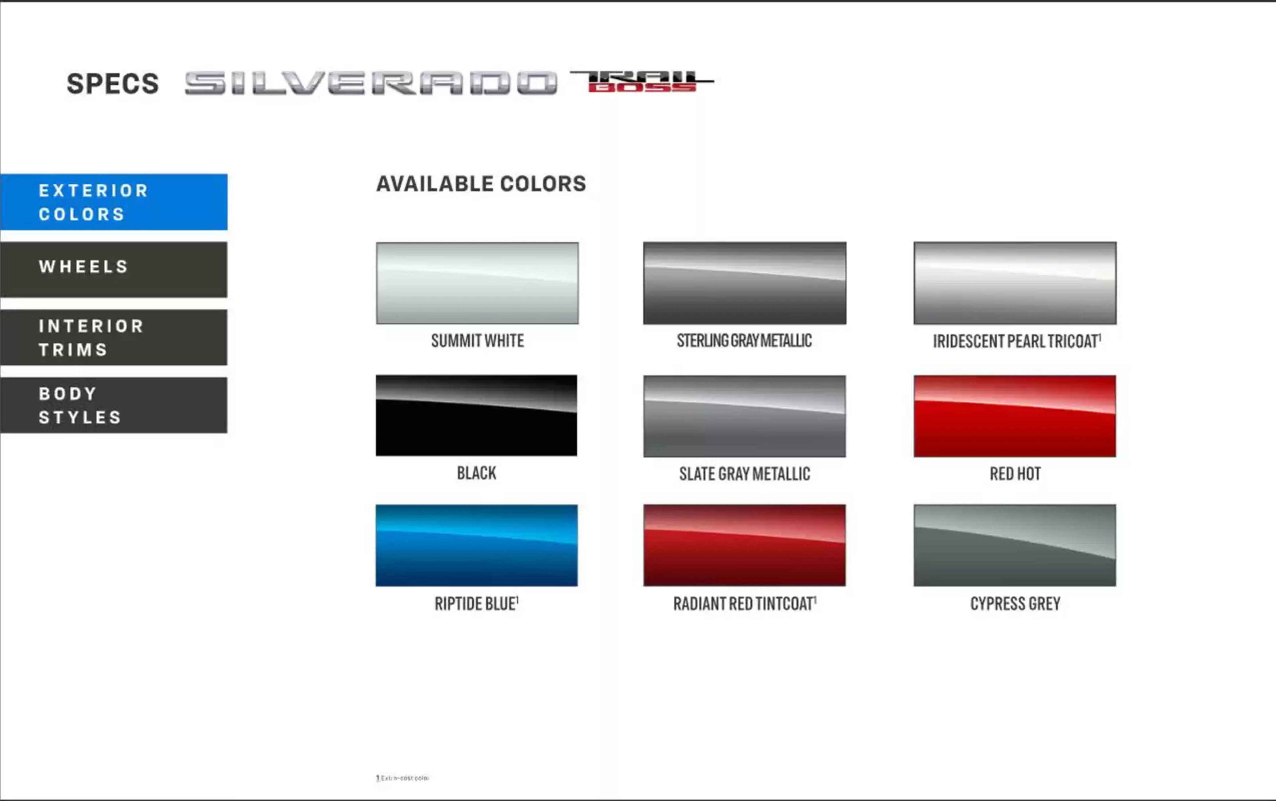 Chevrolet catalogue - 27-03-2025