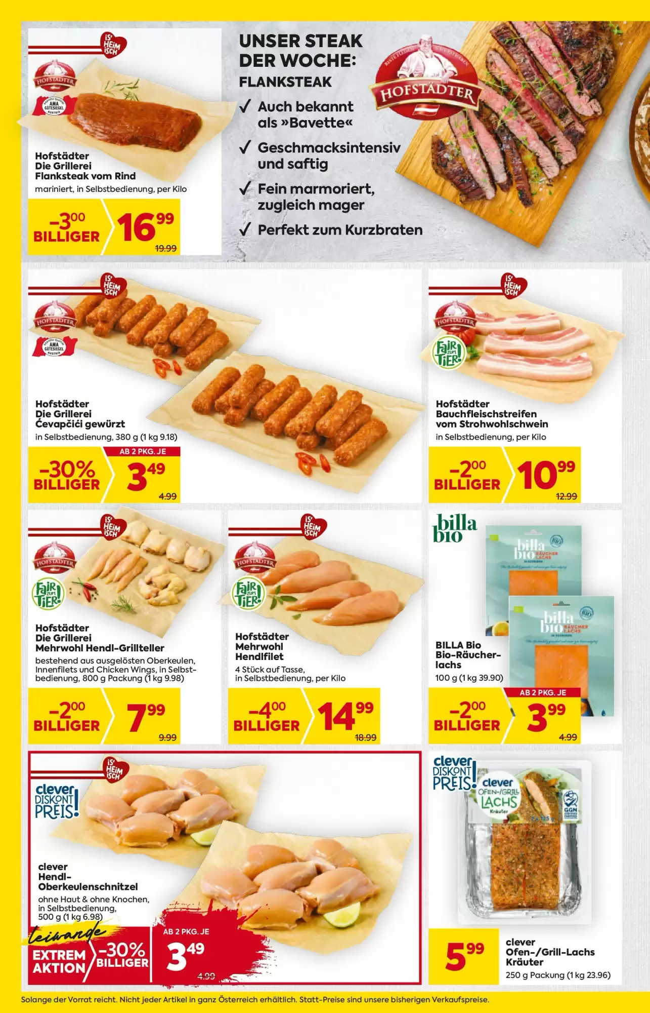 Billa Flugblatt woche 18 - 30-04-2025