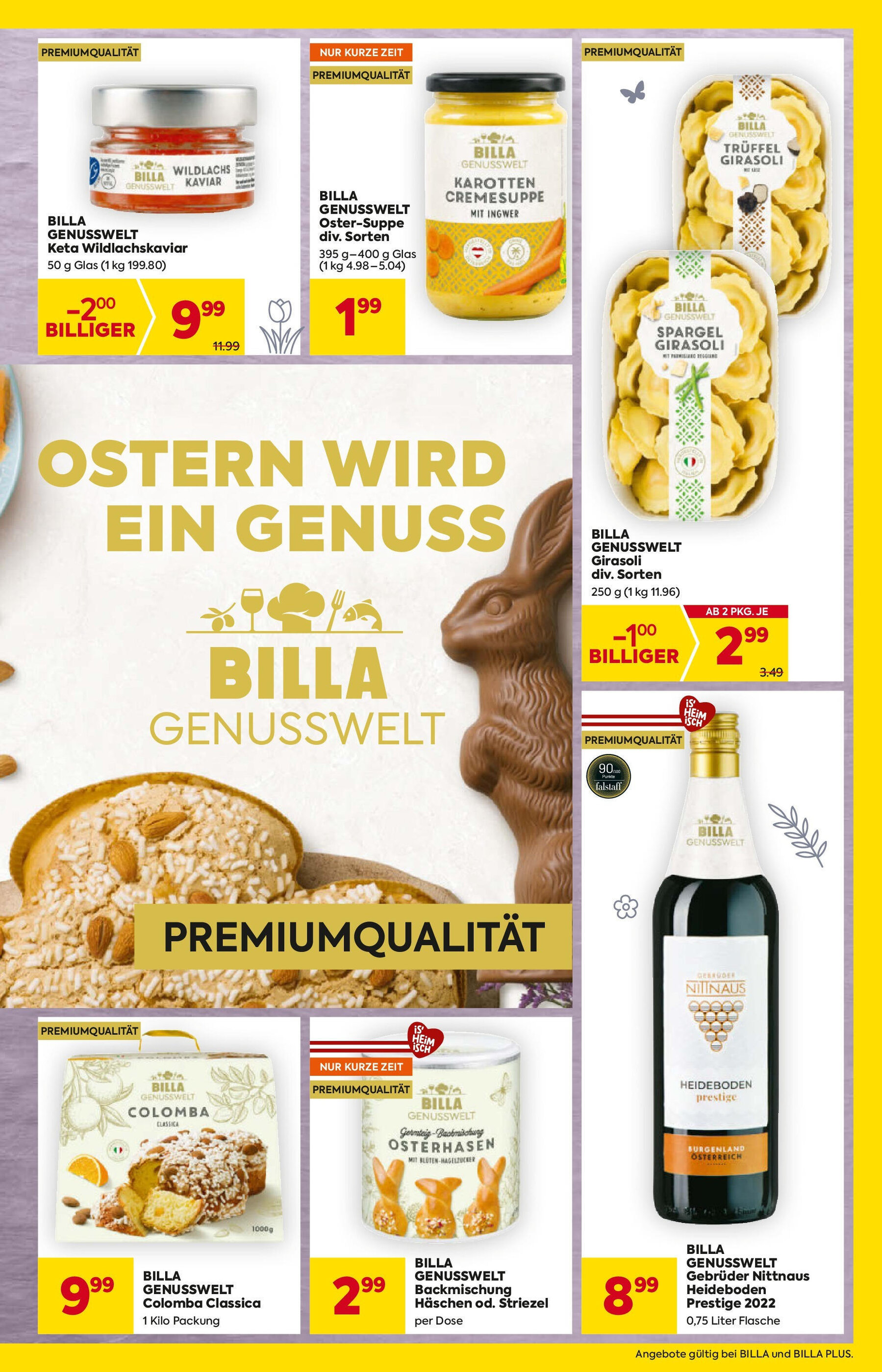 Billa Flugblatt woche 13 - 27-03-2025