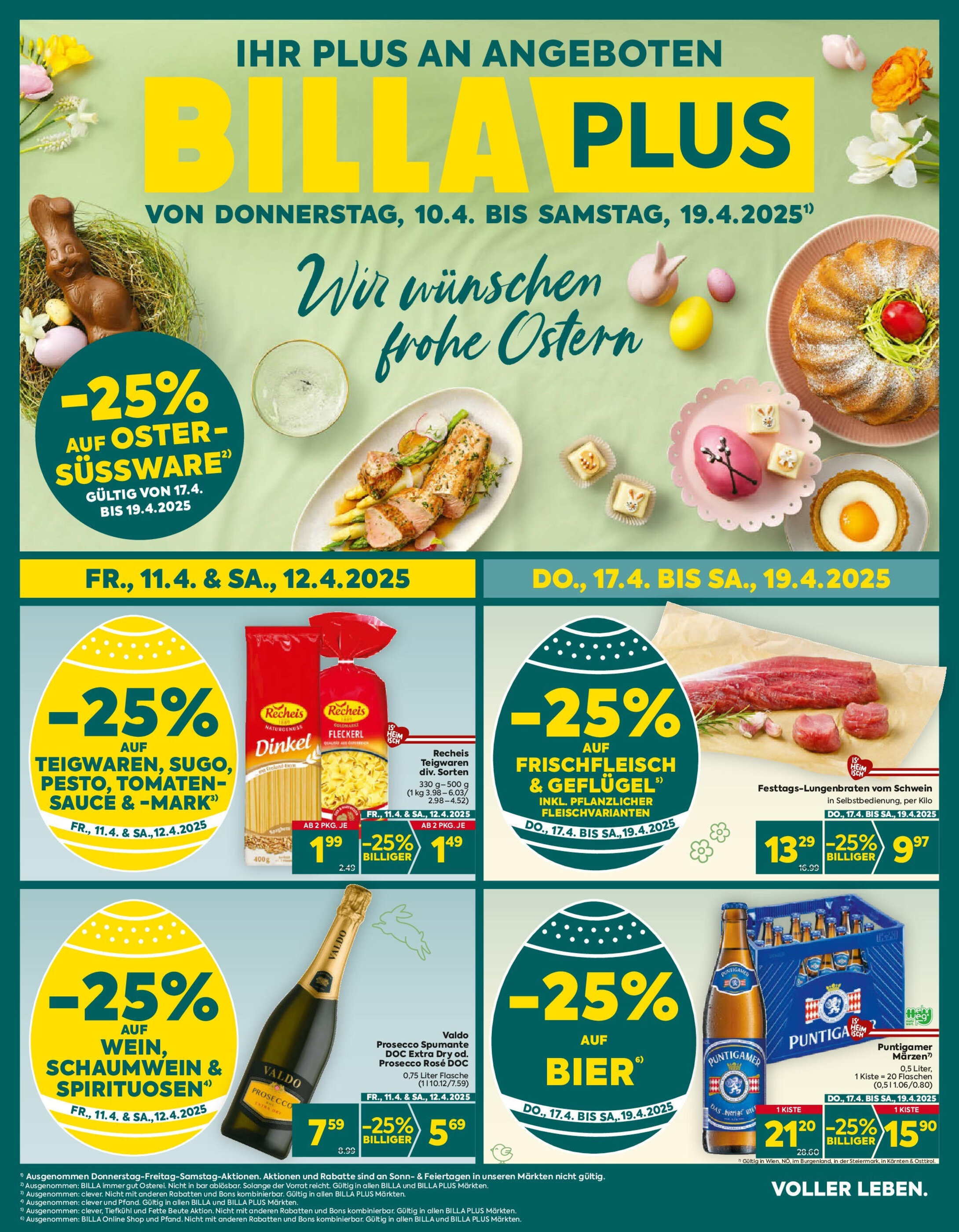 Billa Flugblatt - 10-04-2025