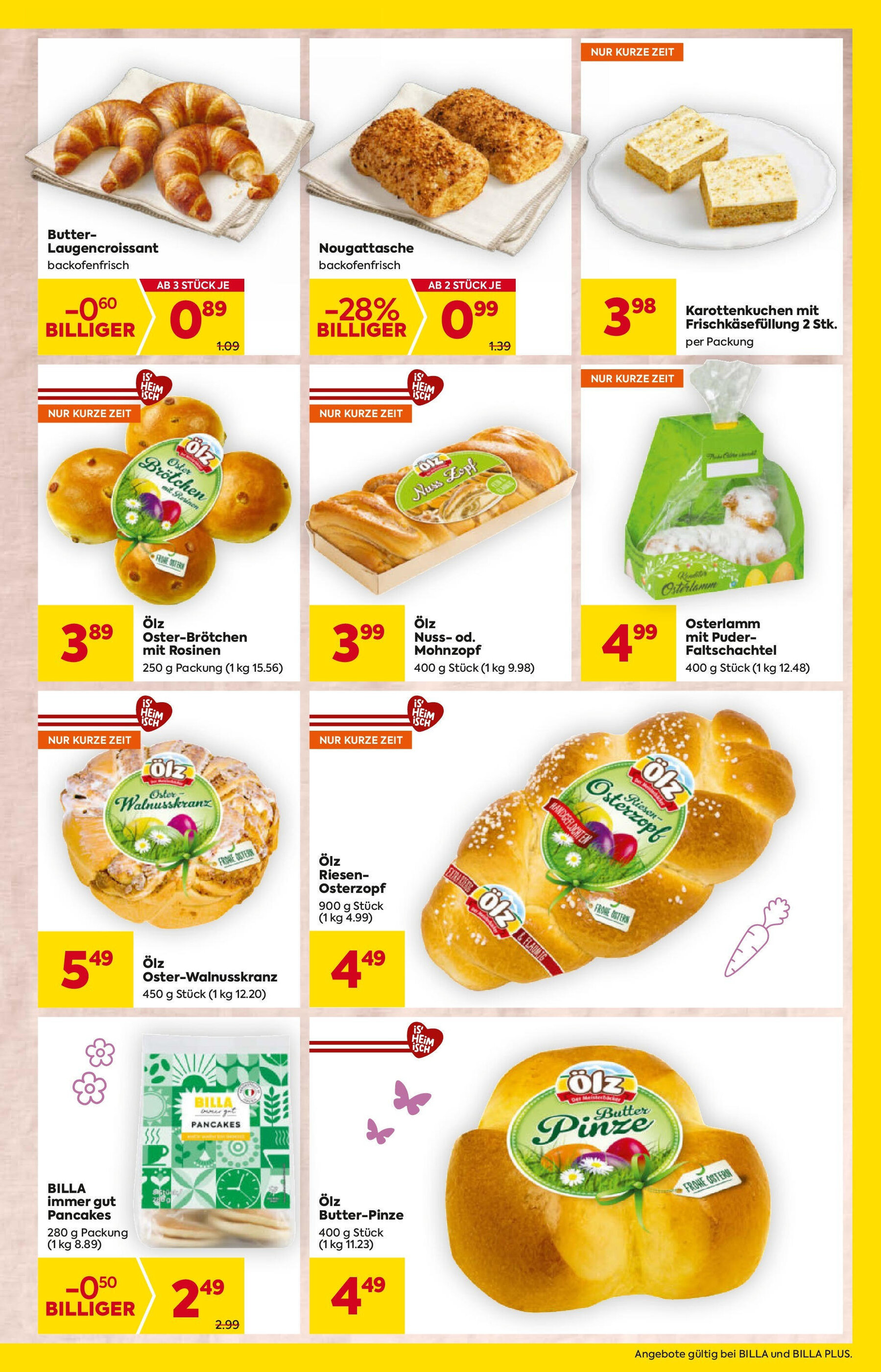 Billa Flugblatt woche 14 - 03-04-2025