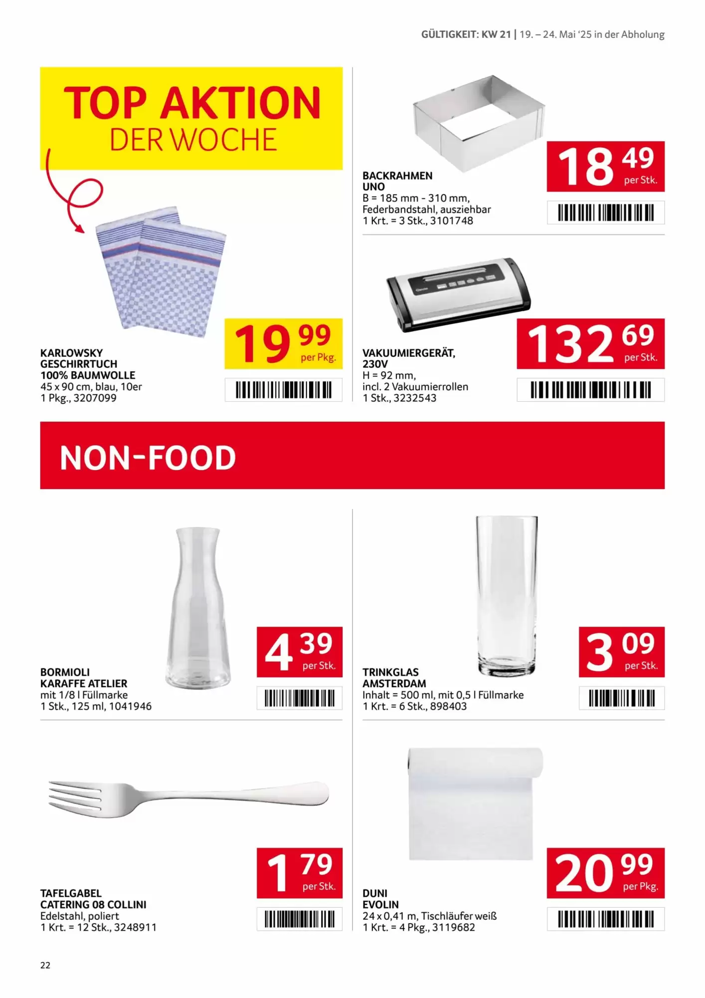 Transgourmet Flugblatt woche 21 - 19-05-2025