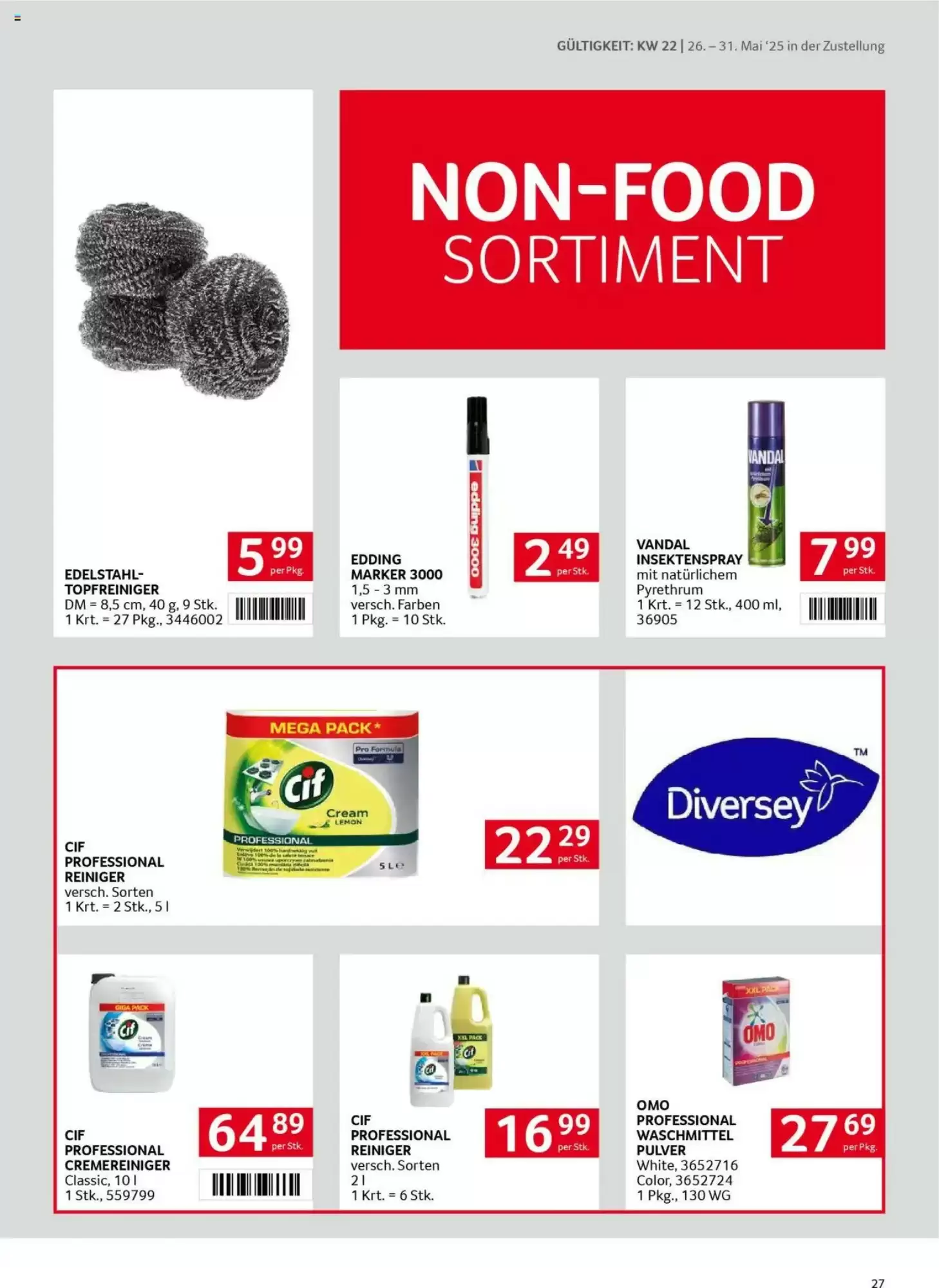 Transgourmet Flugblatt woche 22 - 26-05-2025
