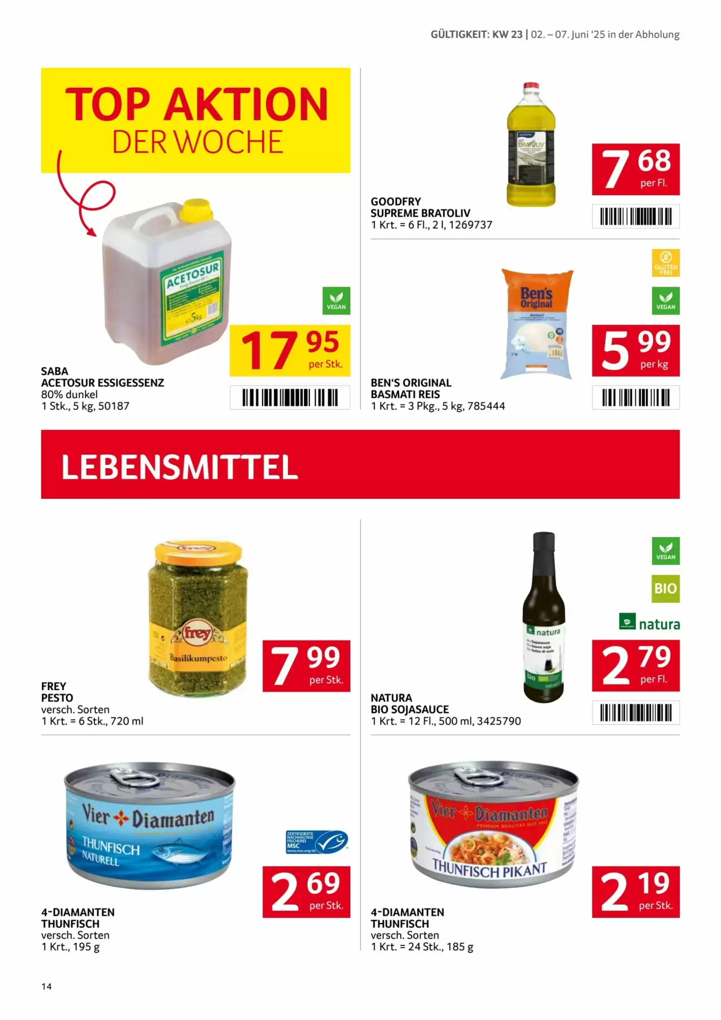 Transgourmet Flugblatt woche 23 - 02-06-2025