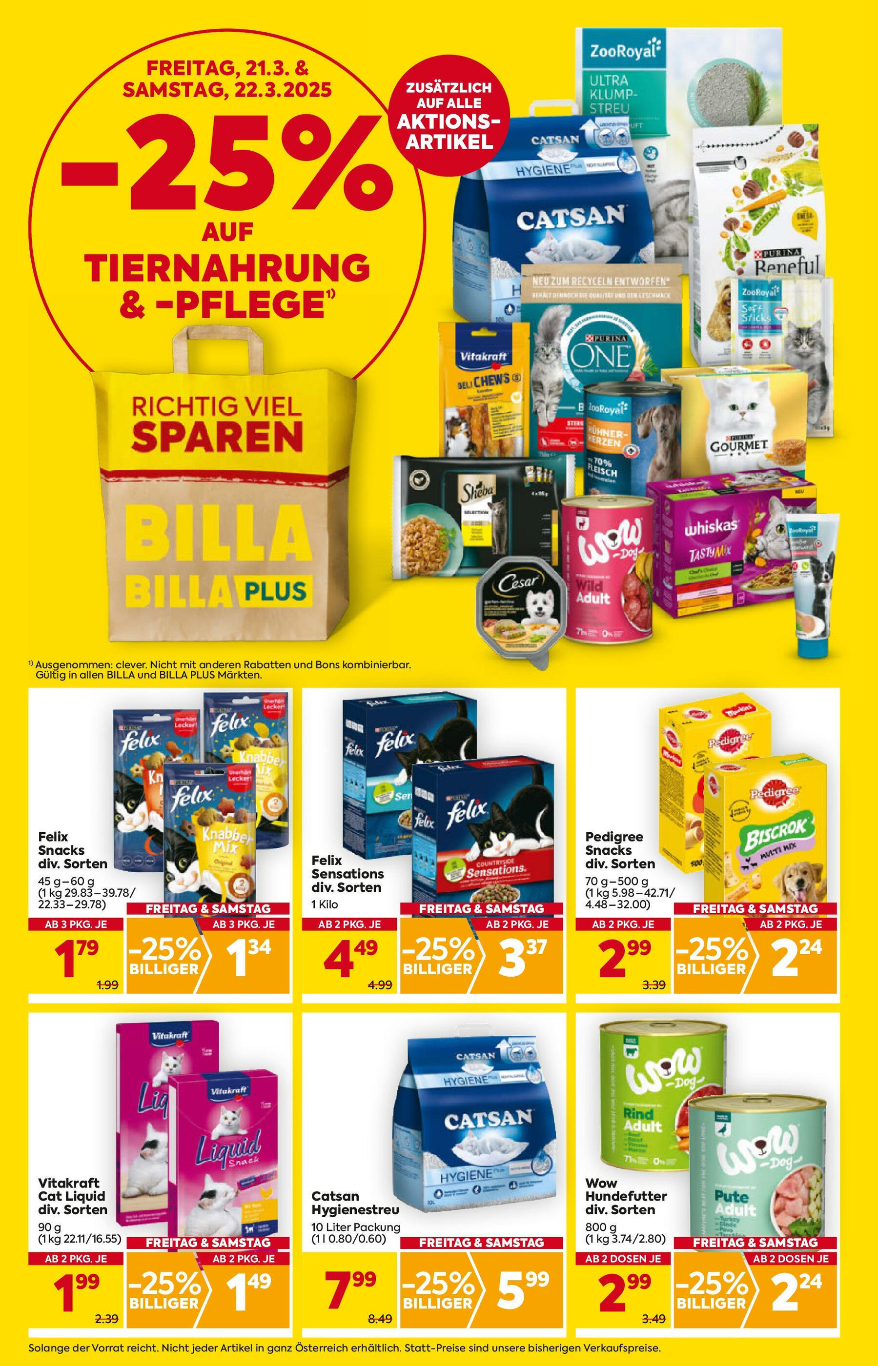 Billa Flugblatt woche 12 - 20-03-2025