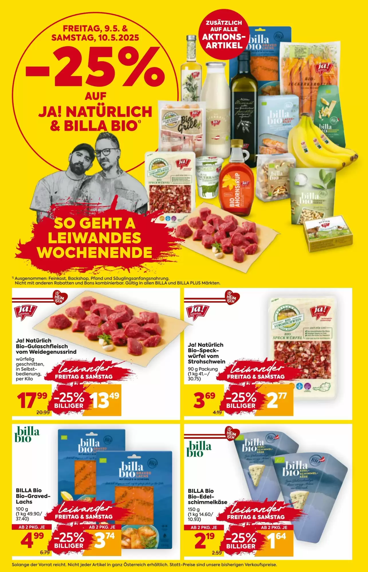 Billa Flugblatt woche 19 - 08-05-2025