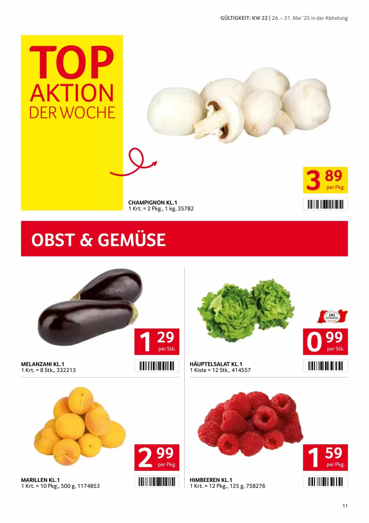 Transgourmet Flugblatt woche 22 - 26-05-2025