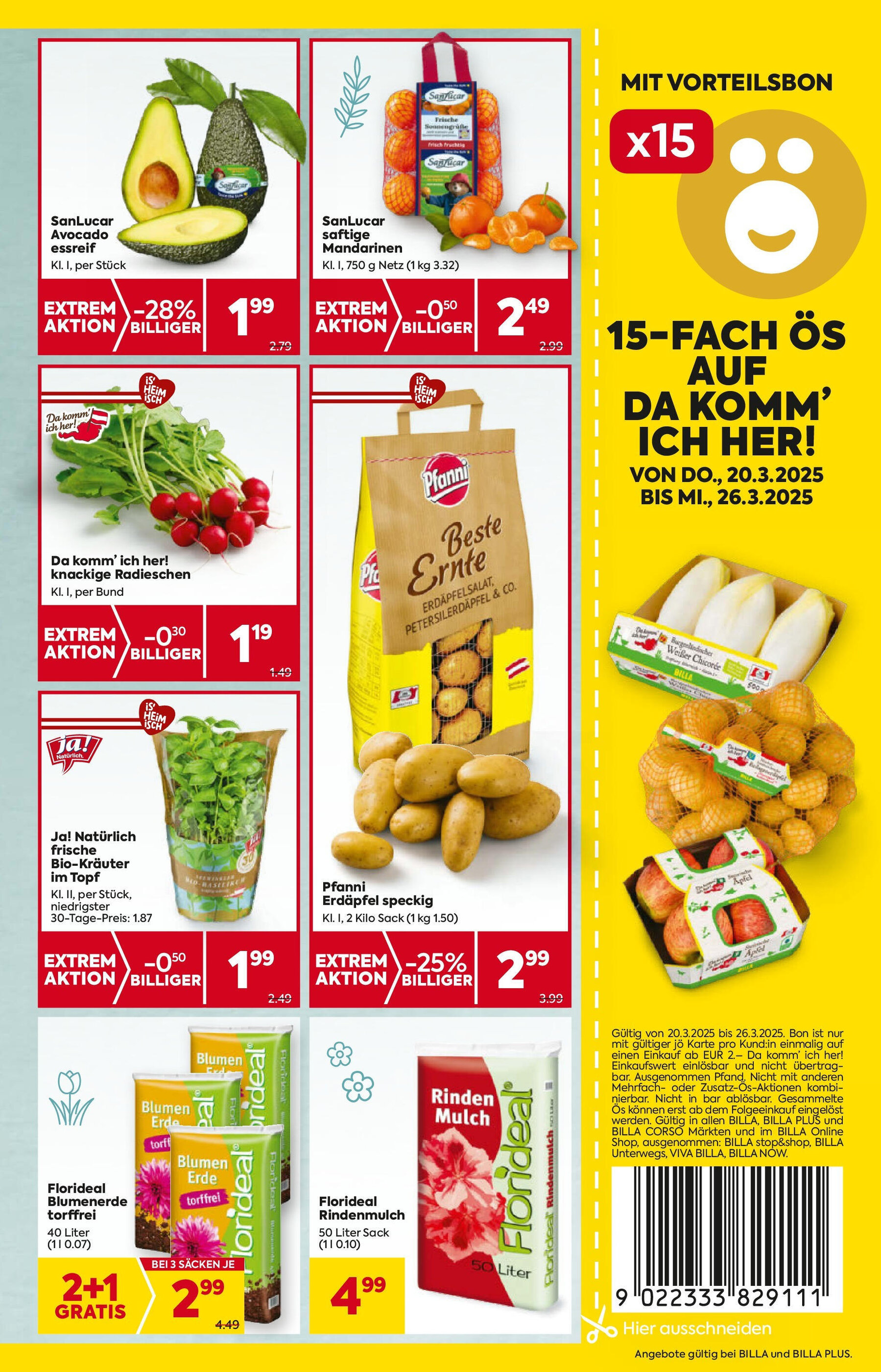 Billa Flugblatt woche 12 - 20-03-2025