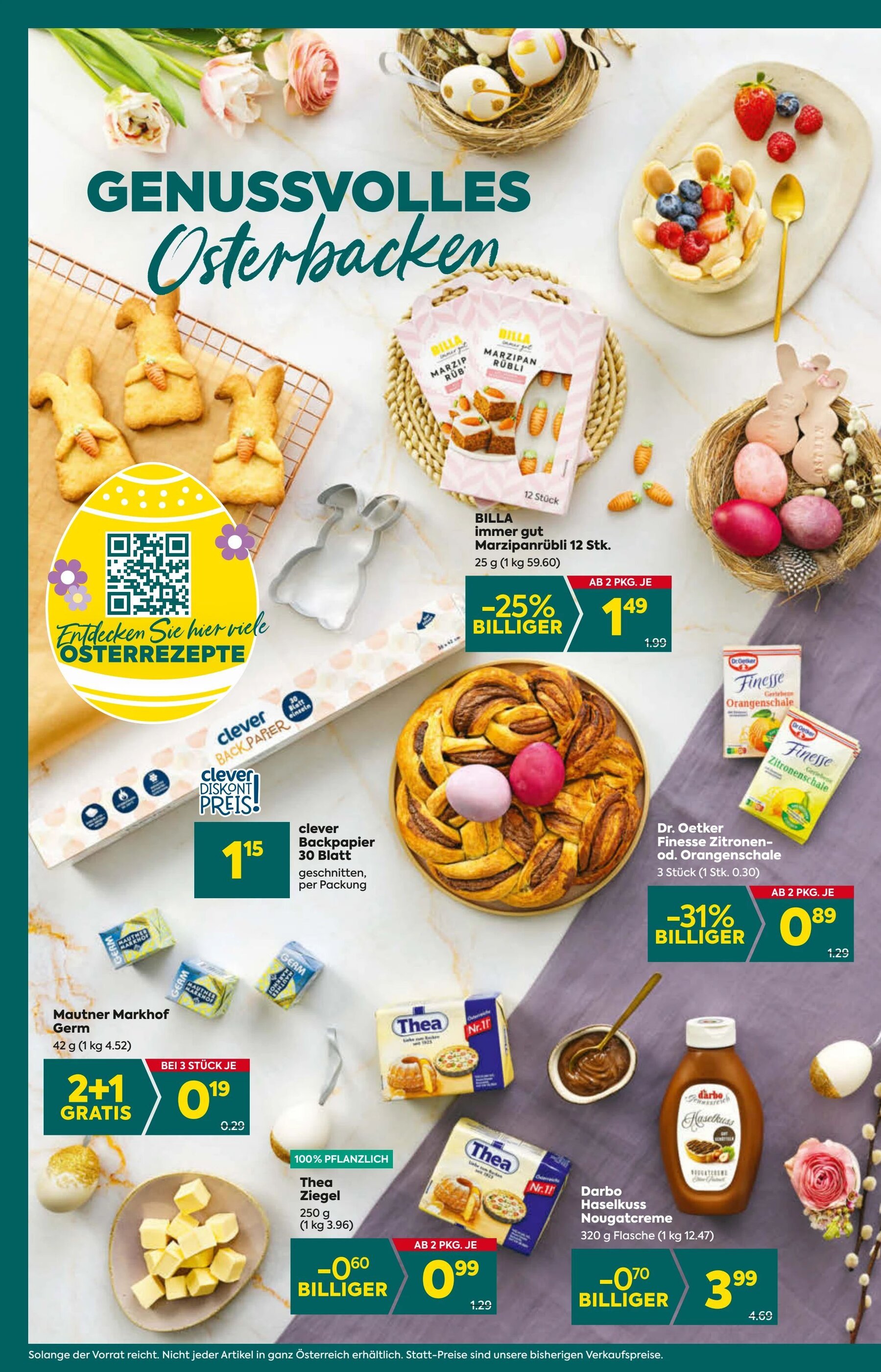 Billa Flugblatt woche 13 - 27-03-2025
