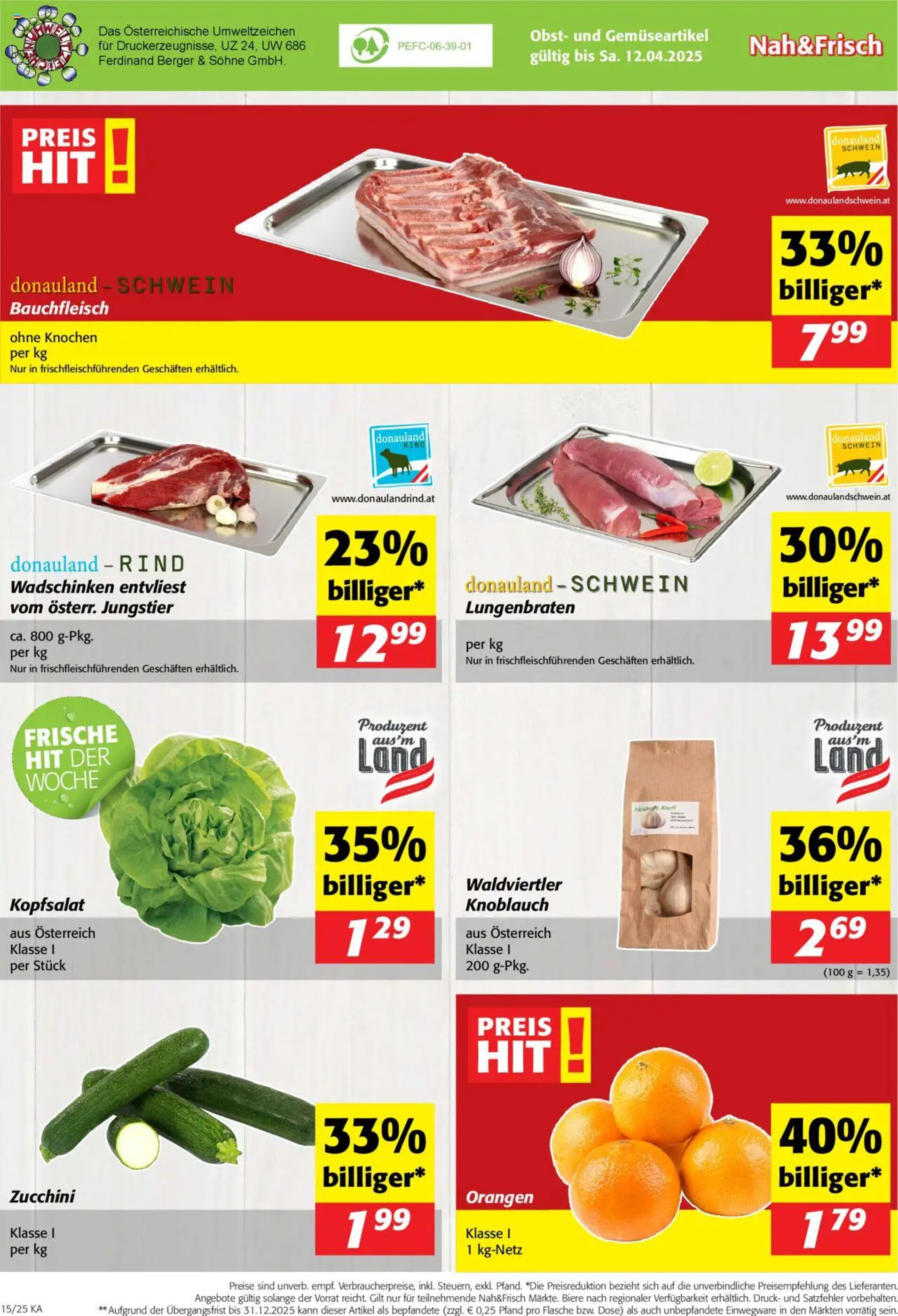 Nah&Frisch Flugblatt woche 15 - 09-04-2025