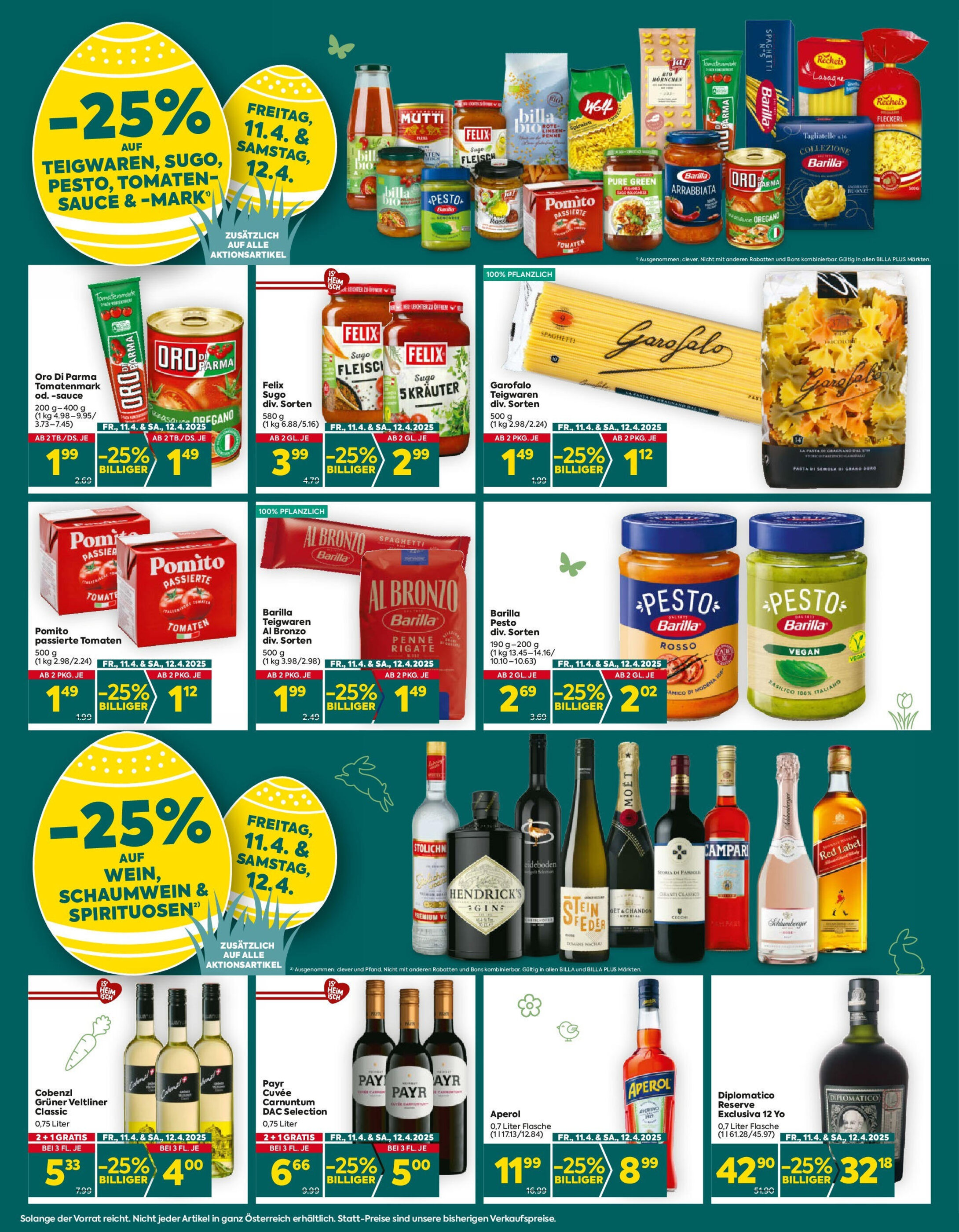 Billa Flugblatt - 10-04-2025