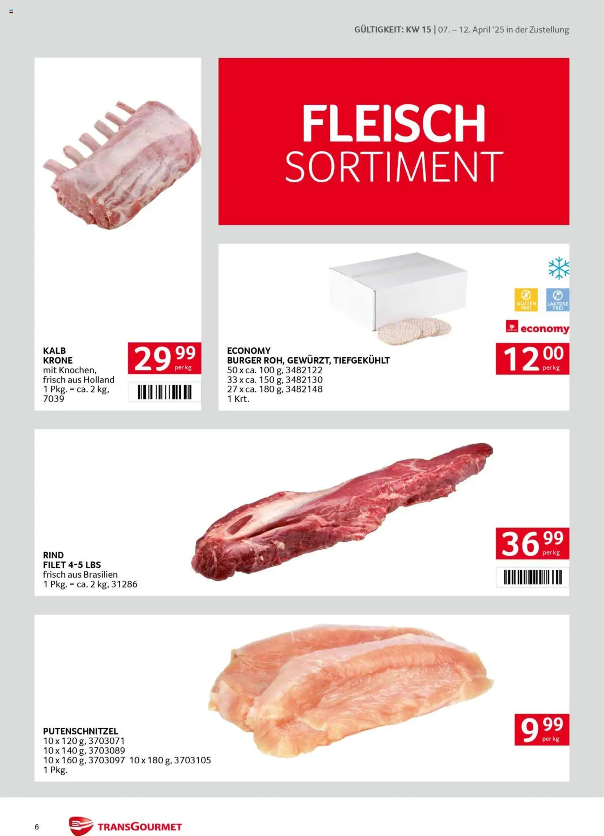 Transgourmet Flugblatt woche 15 - 07-04-2025
