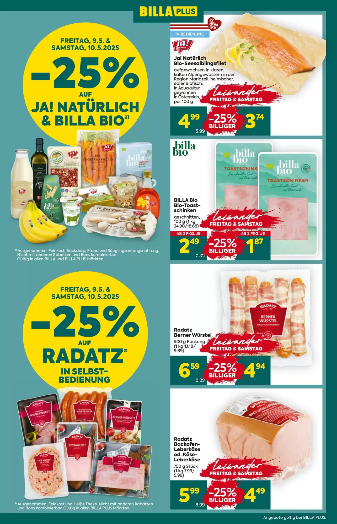 Billa Flugblatt woche 19 - 08-05-2025