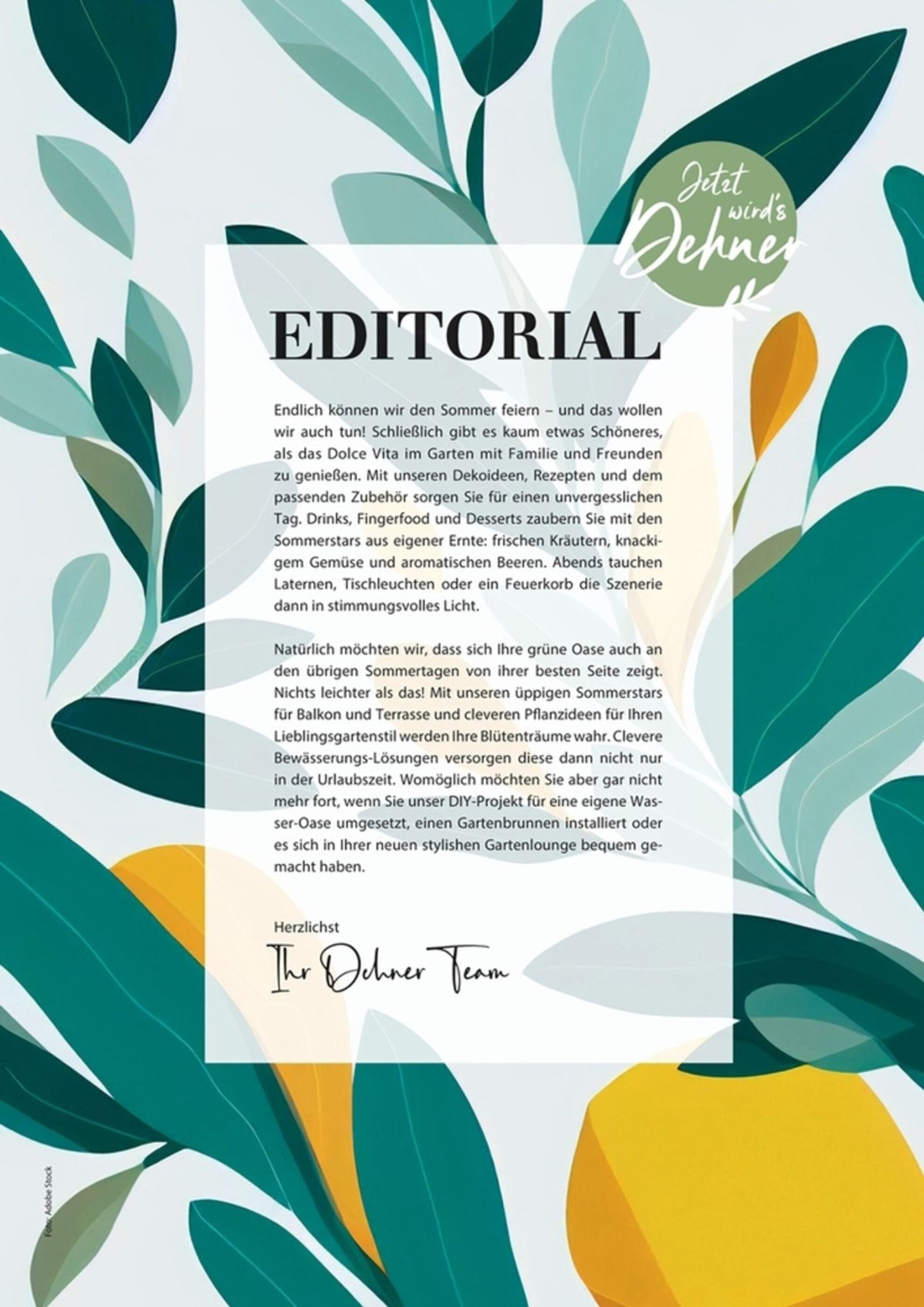 Dehner Flugblatt - 24-04-2025