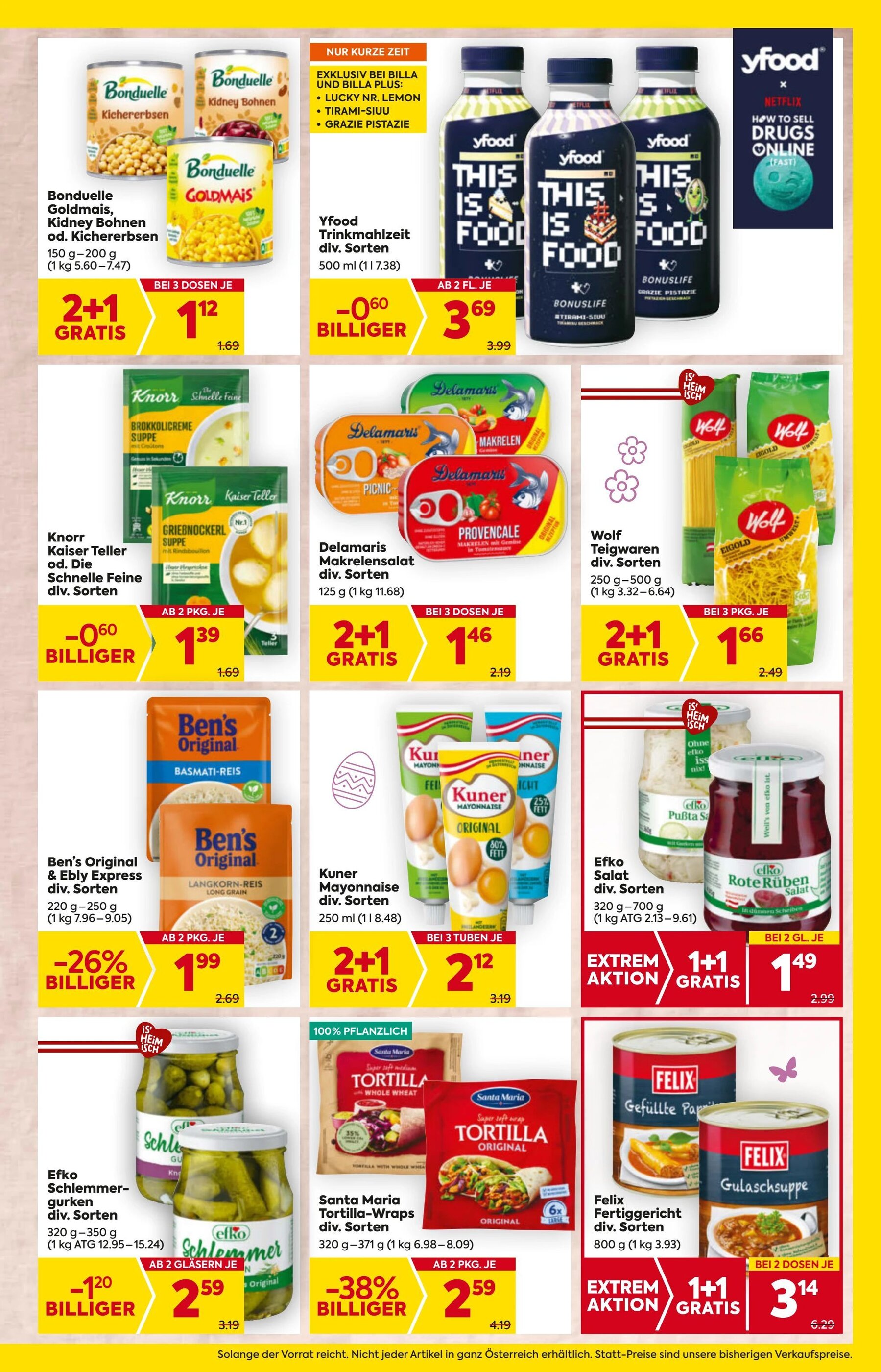 Billa Flugblatt woche 14 - 03-04-2025