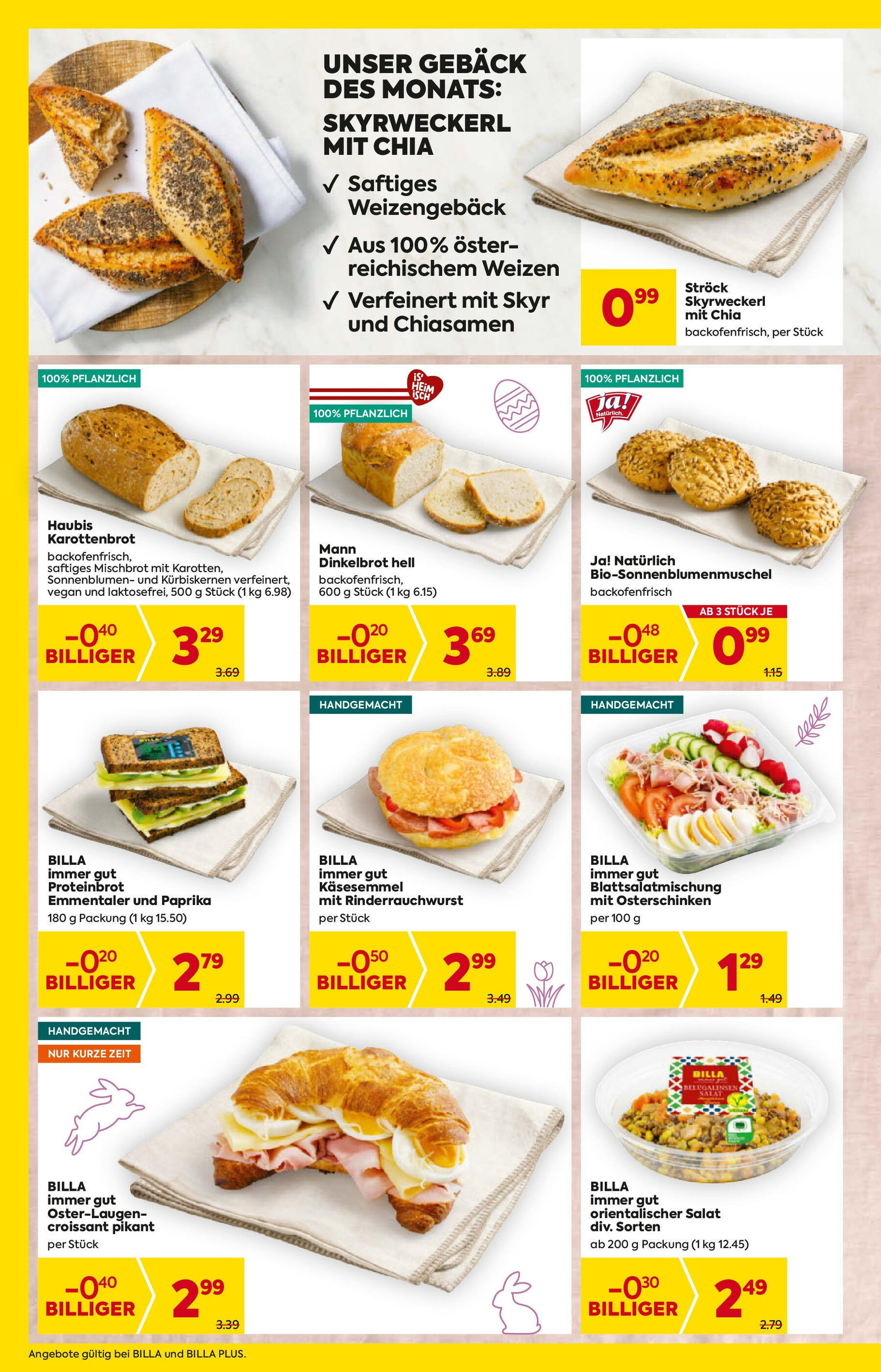 Billa Flugblatt woche 14 - 03-04-2025