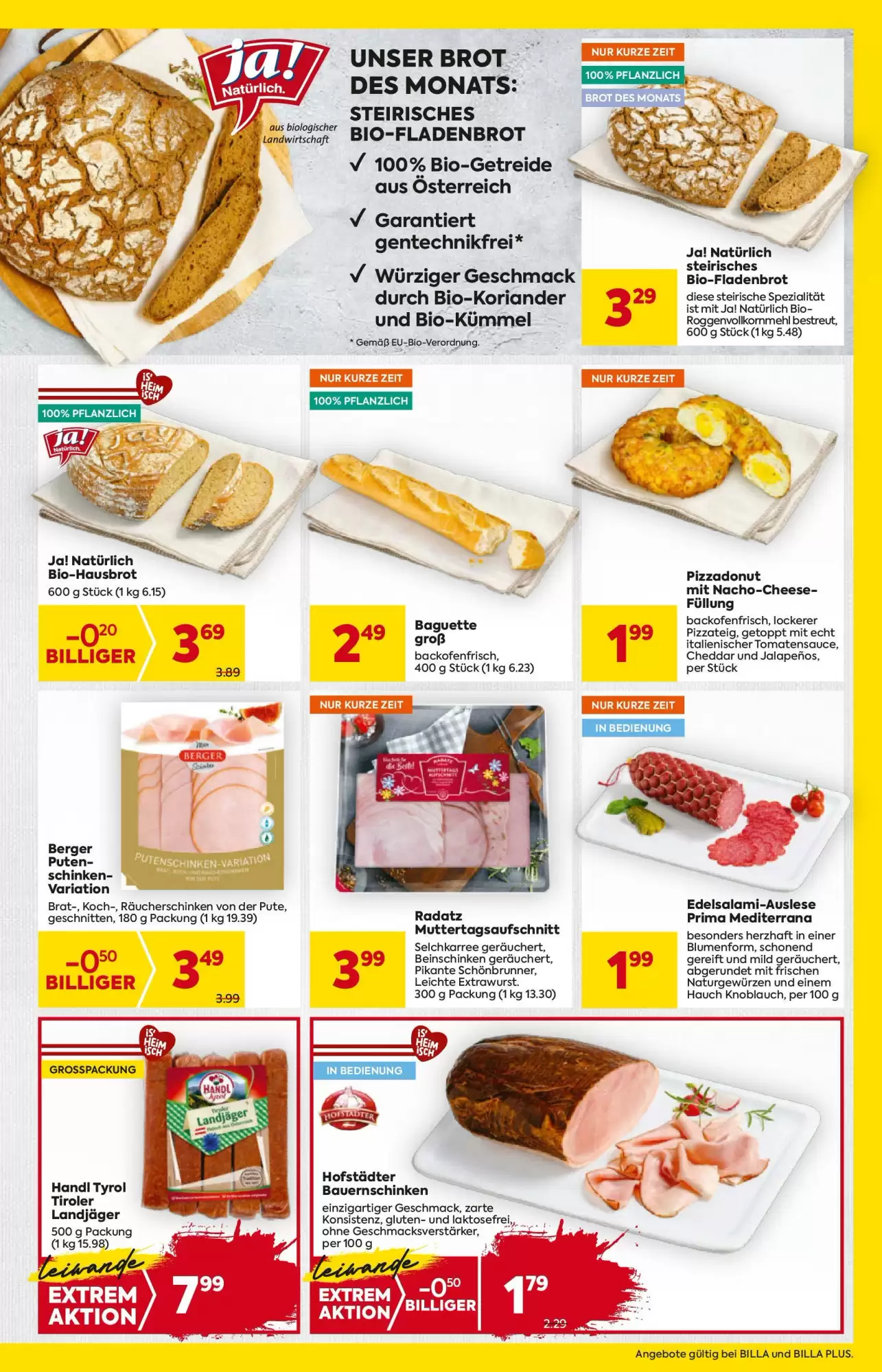 Billa Flugblatt woche 18 - 30-04-2025