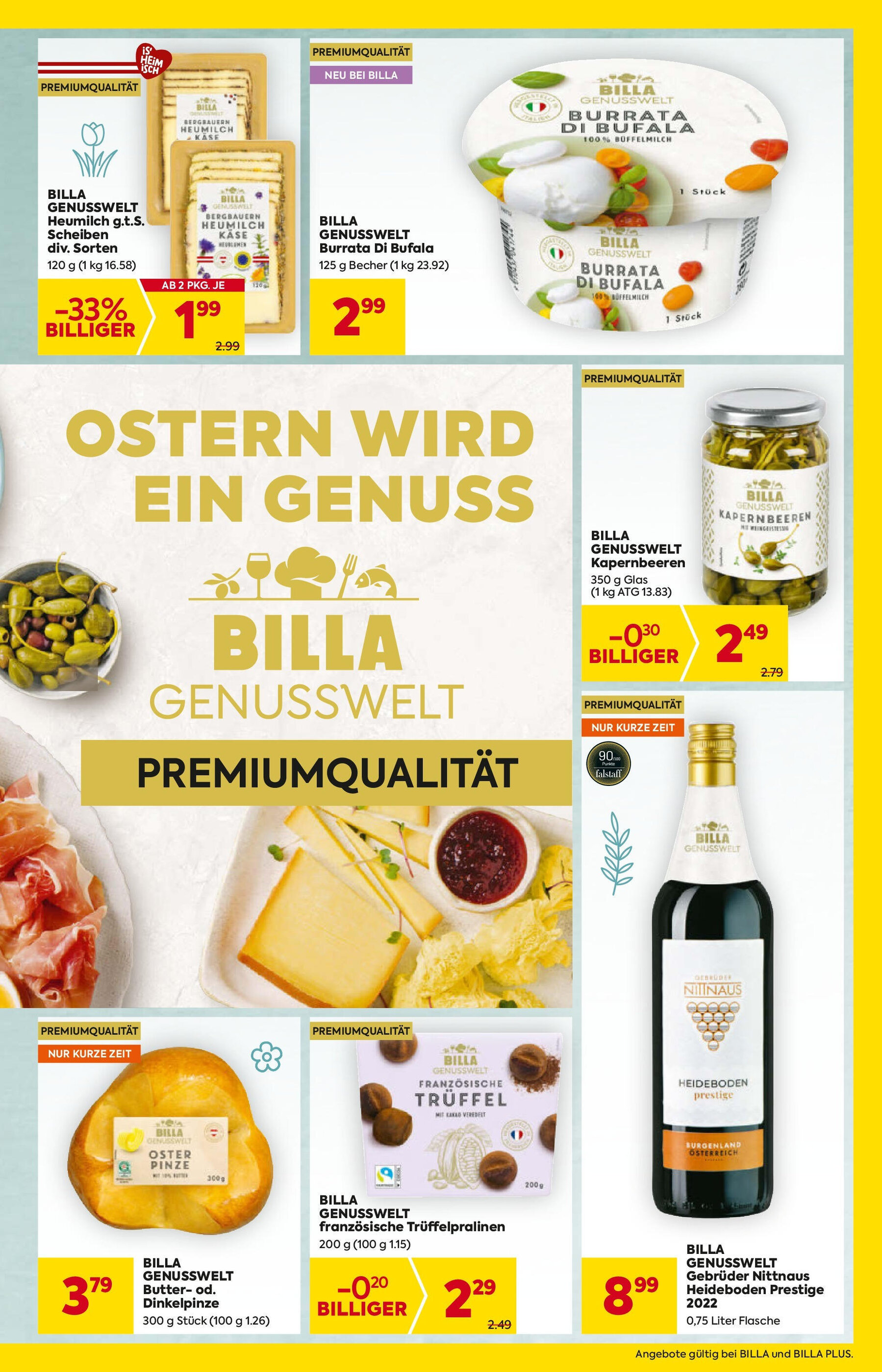 Billa Flugblatt woche 12 - 20-03-2025