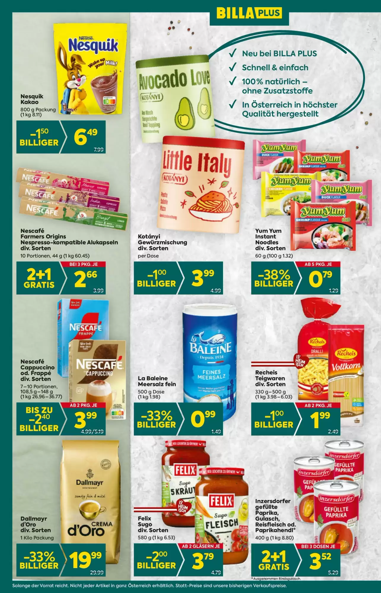 Billa Flugblatt woche 19 - 08-05-2025