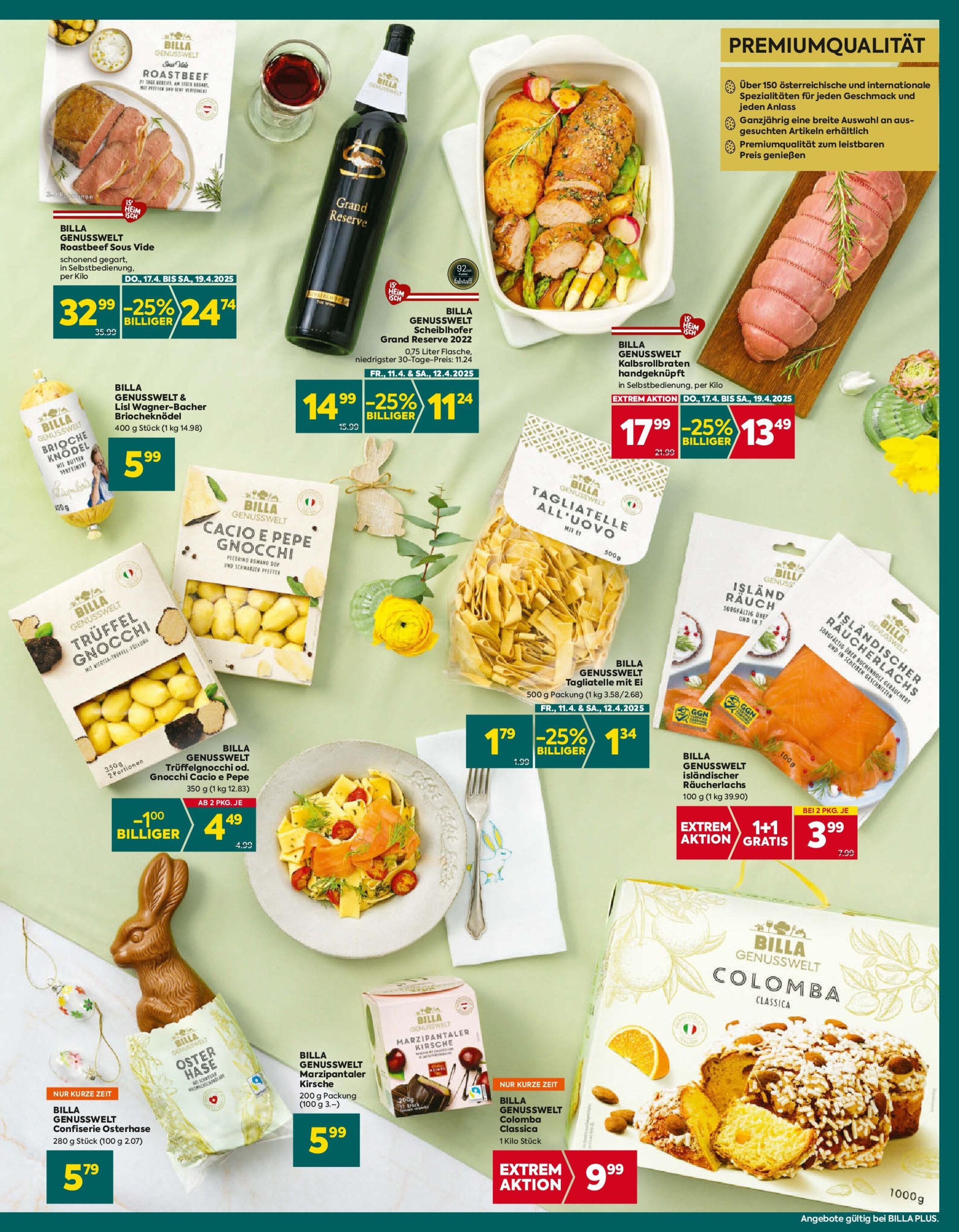 Billa Flugblatt - 10-04-2025