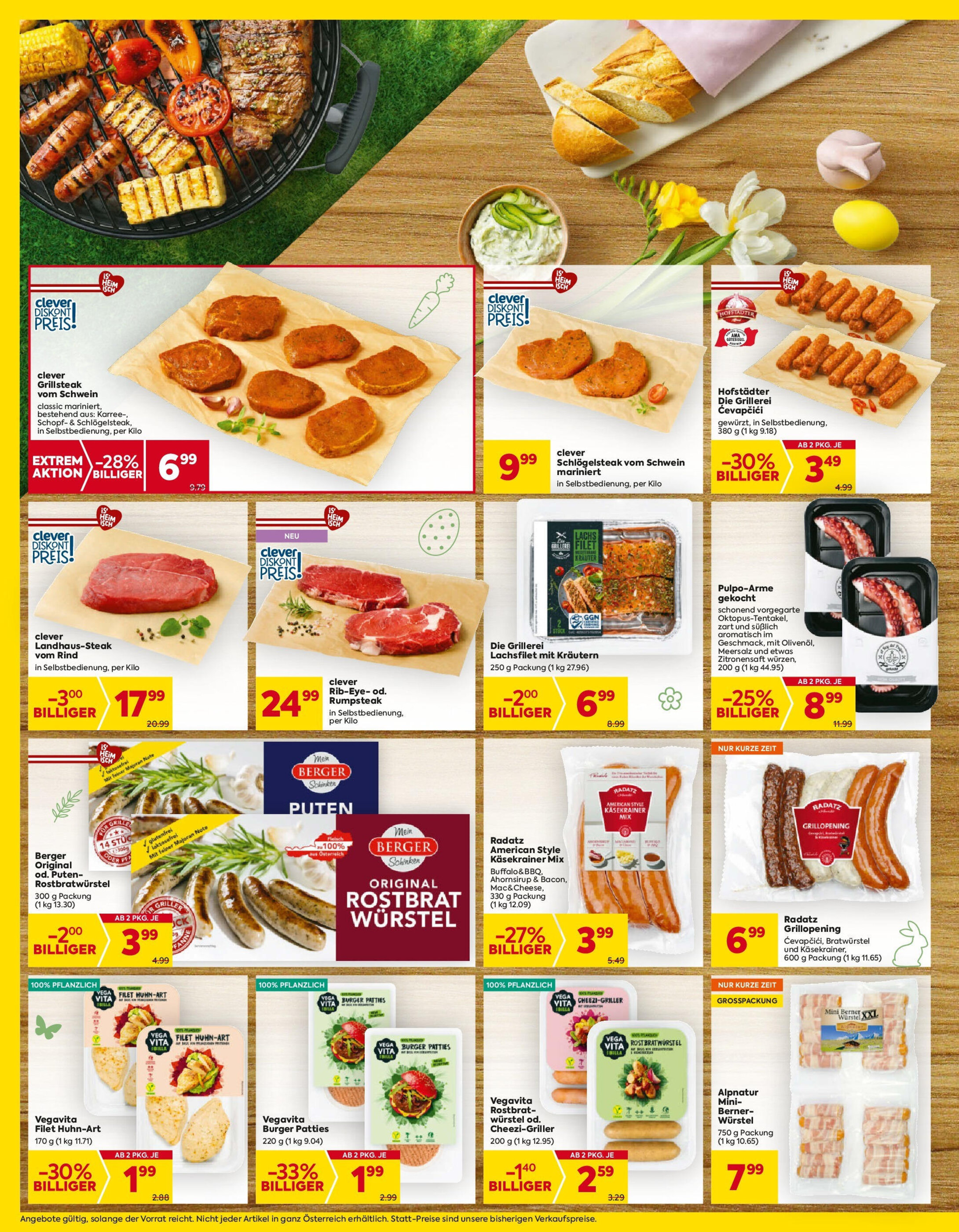 Billa Flugblatt - 10-04-2025