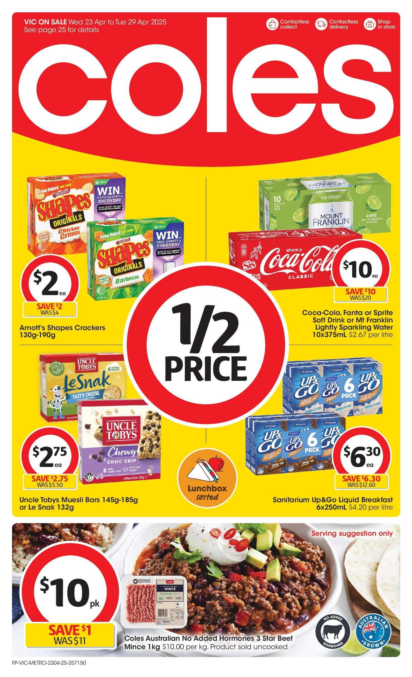 Coles catalogue week 17 - 22-04-2025