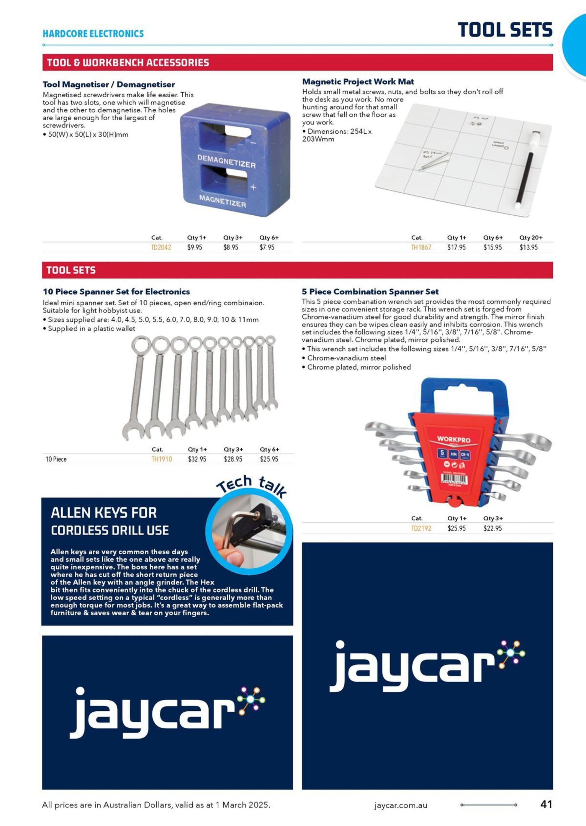 Jaycar Electronics catalogue - 04-03-2025