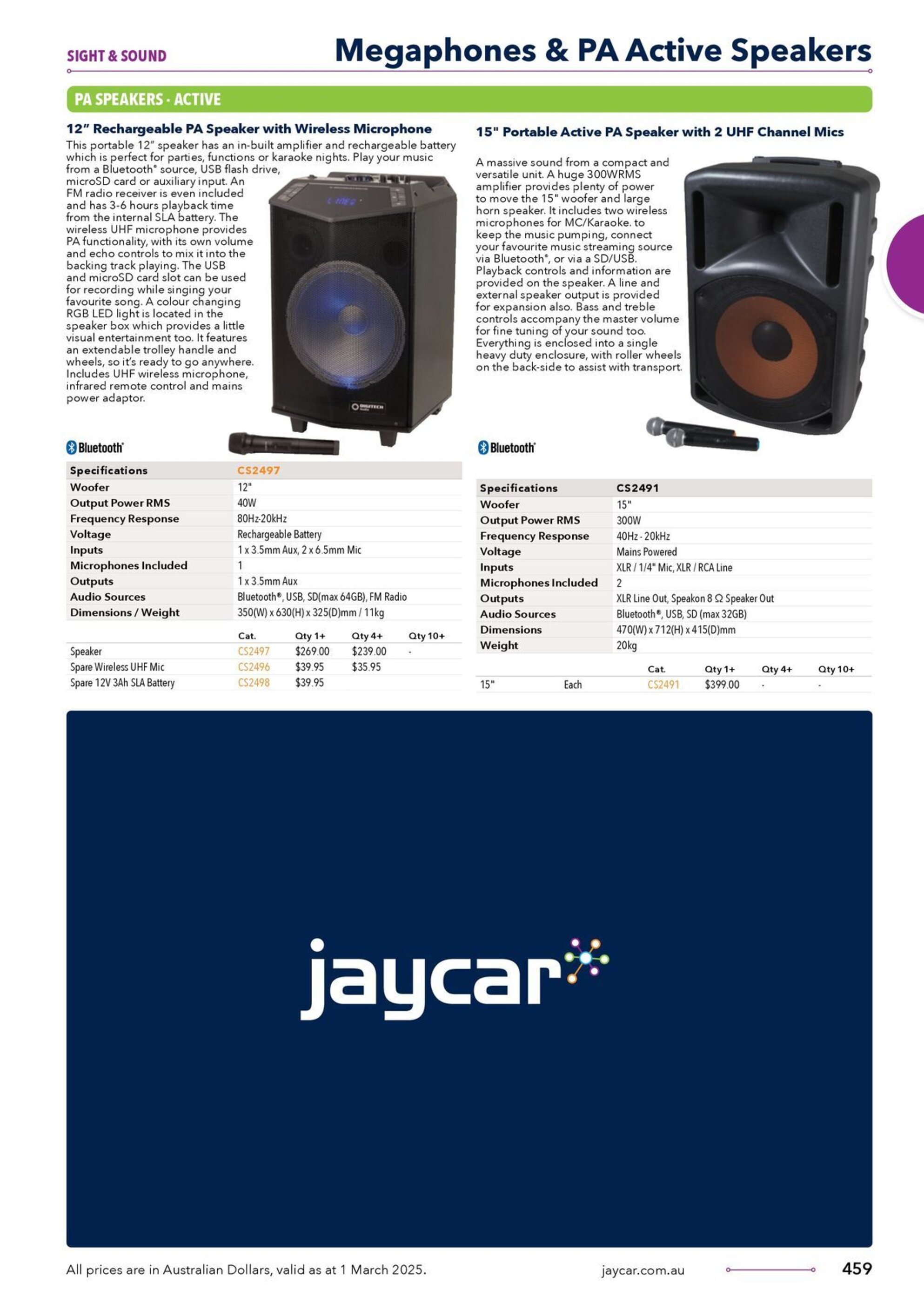 Jaycar Electronics catalogue - 04-03-2025