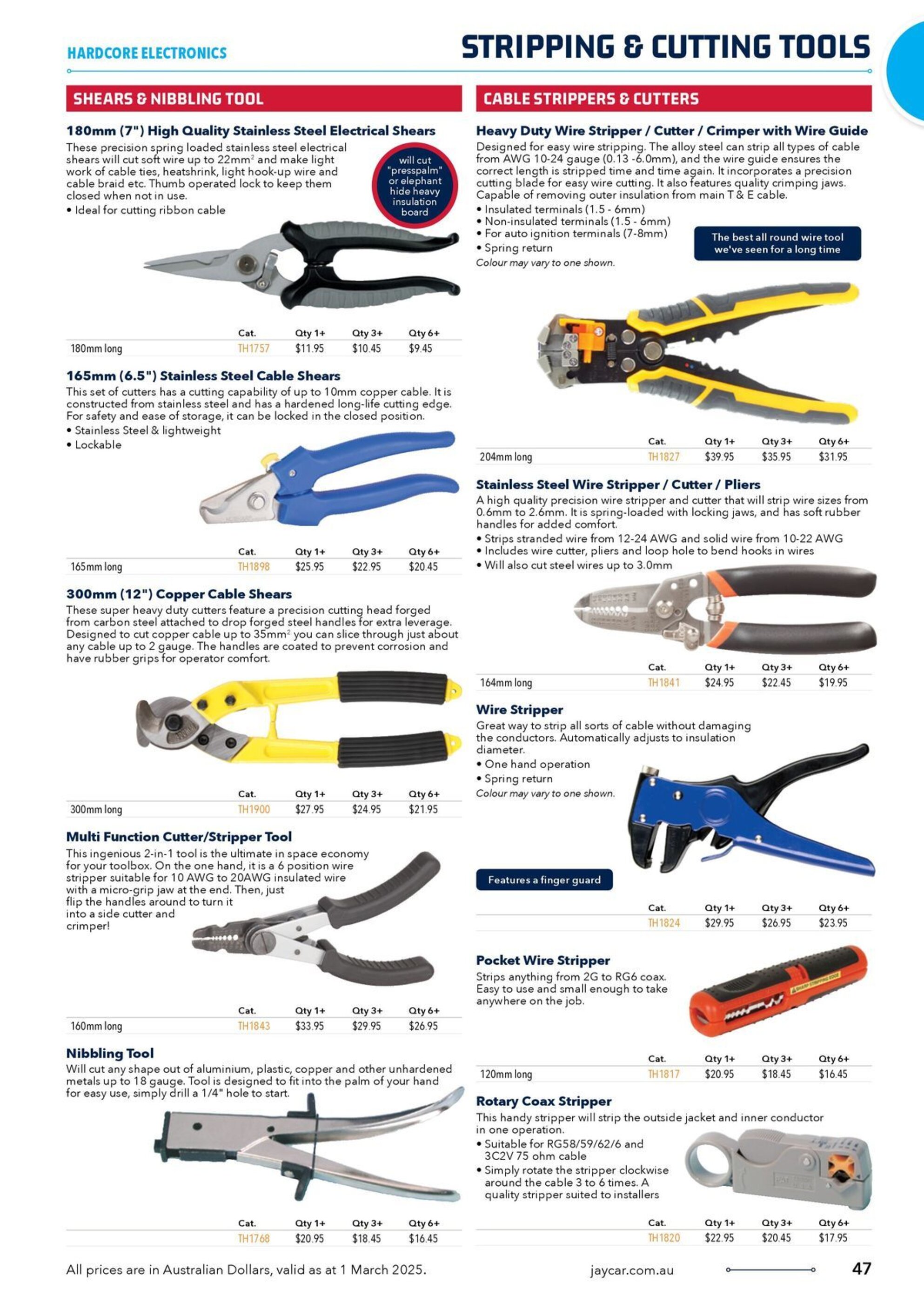 Jaycar Electronics catalogue - 04-03-2025