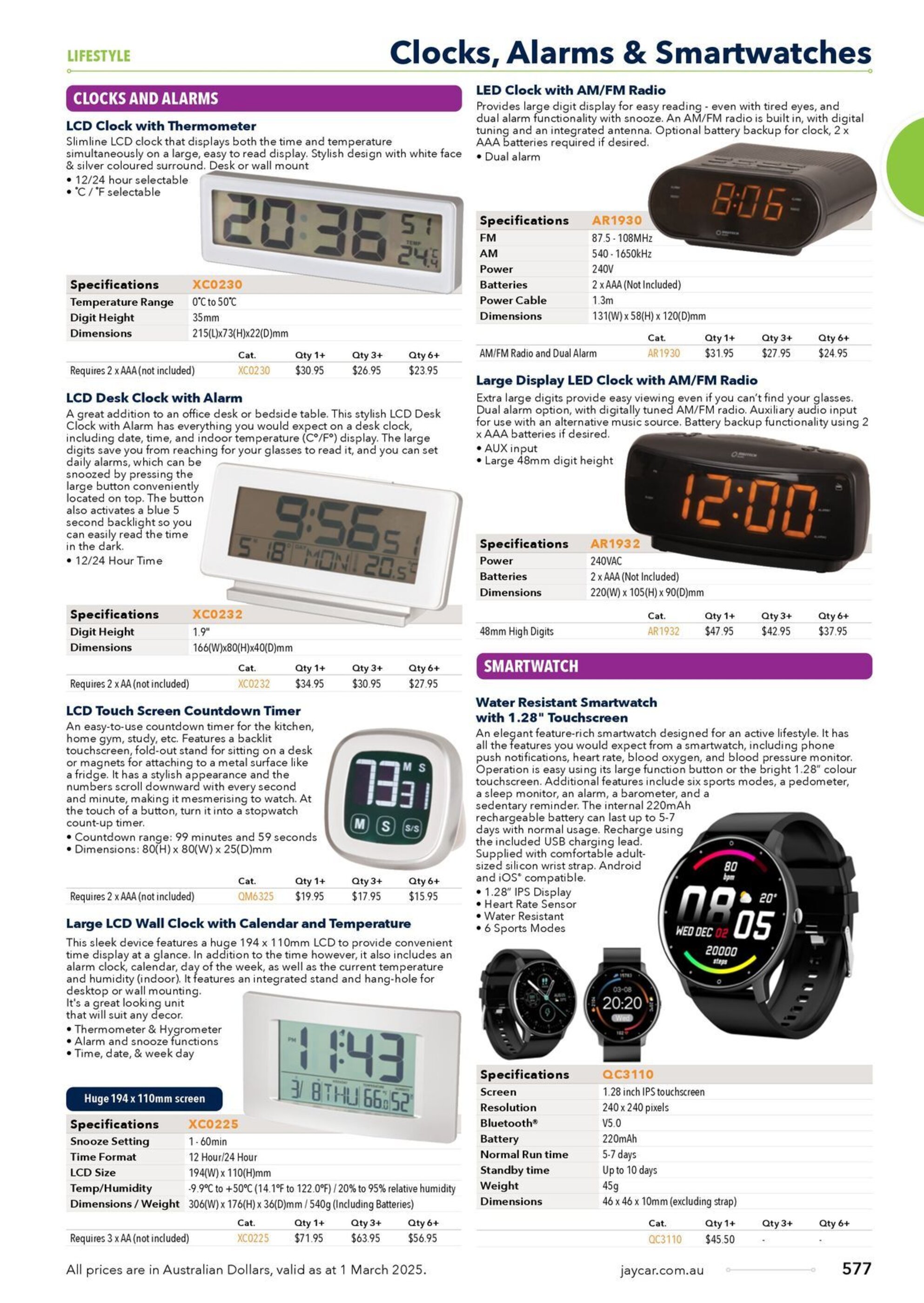 Jaycar Electronics catalogue - 04-03-2025