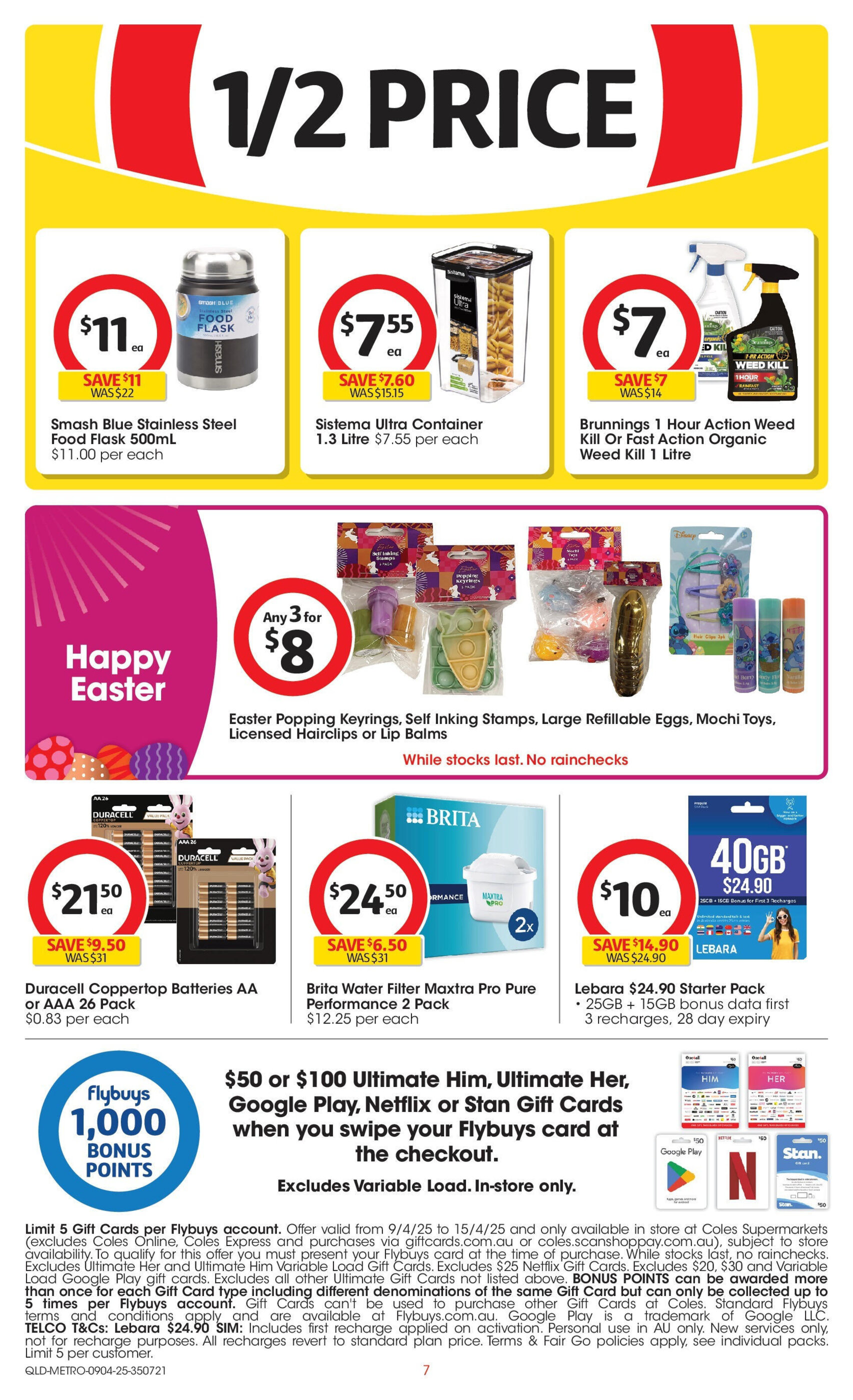 Coles catalogue week 15 - 08-04-2025