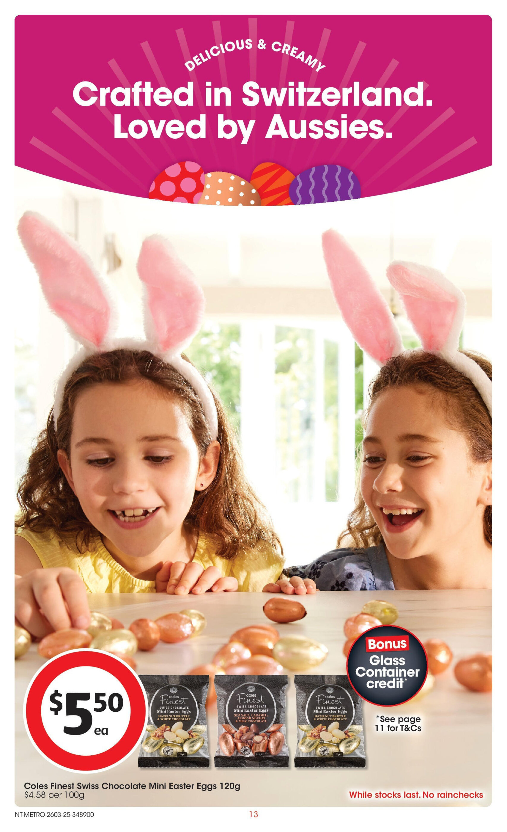 Coles catalogue week 13 - 25-03-2025
