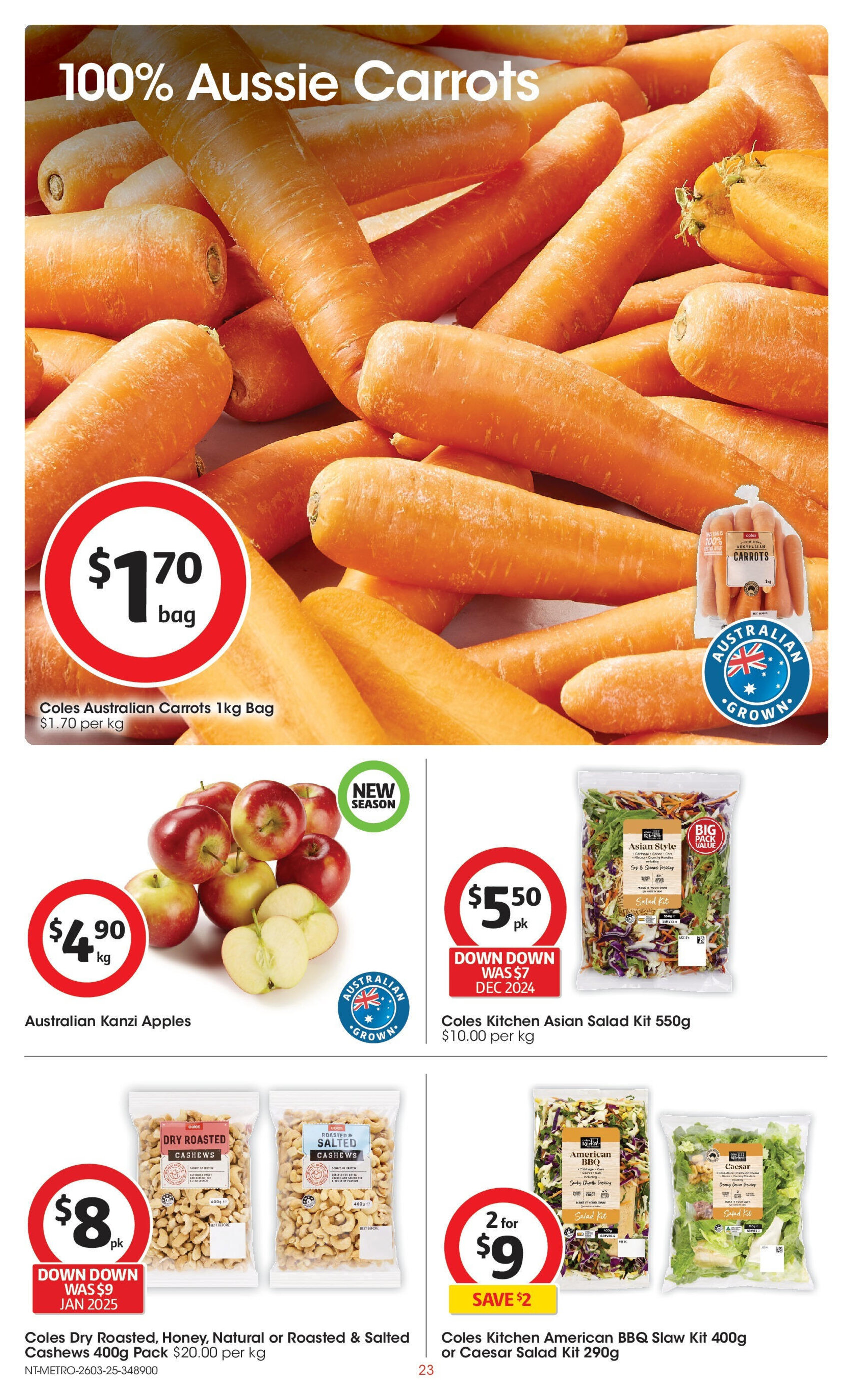 Coles catalogue week 13 - 25-03-2025