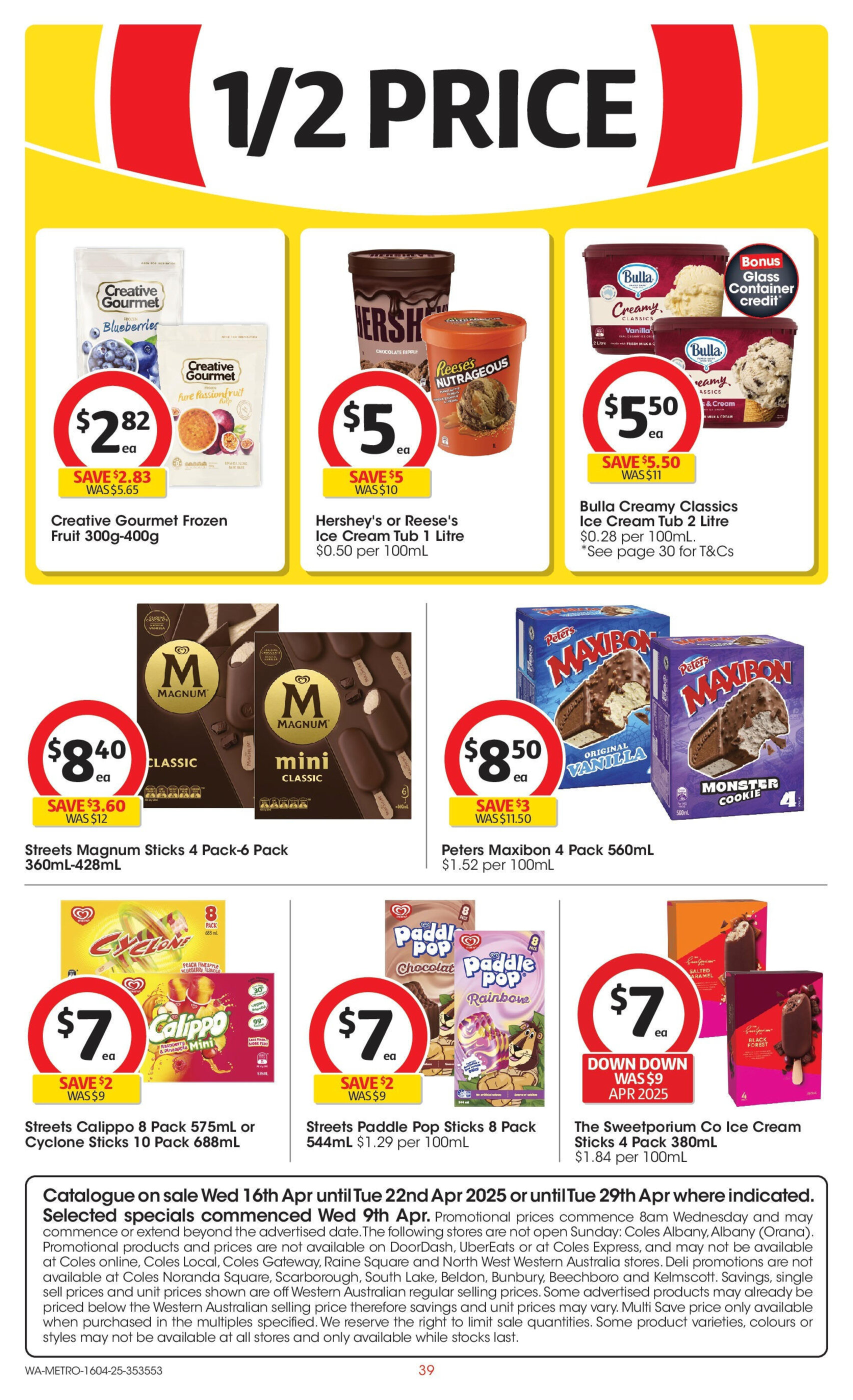 Coles catalogue week 16 - 15-04-2025