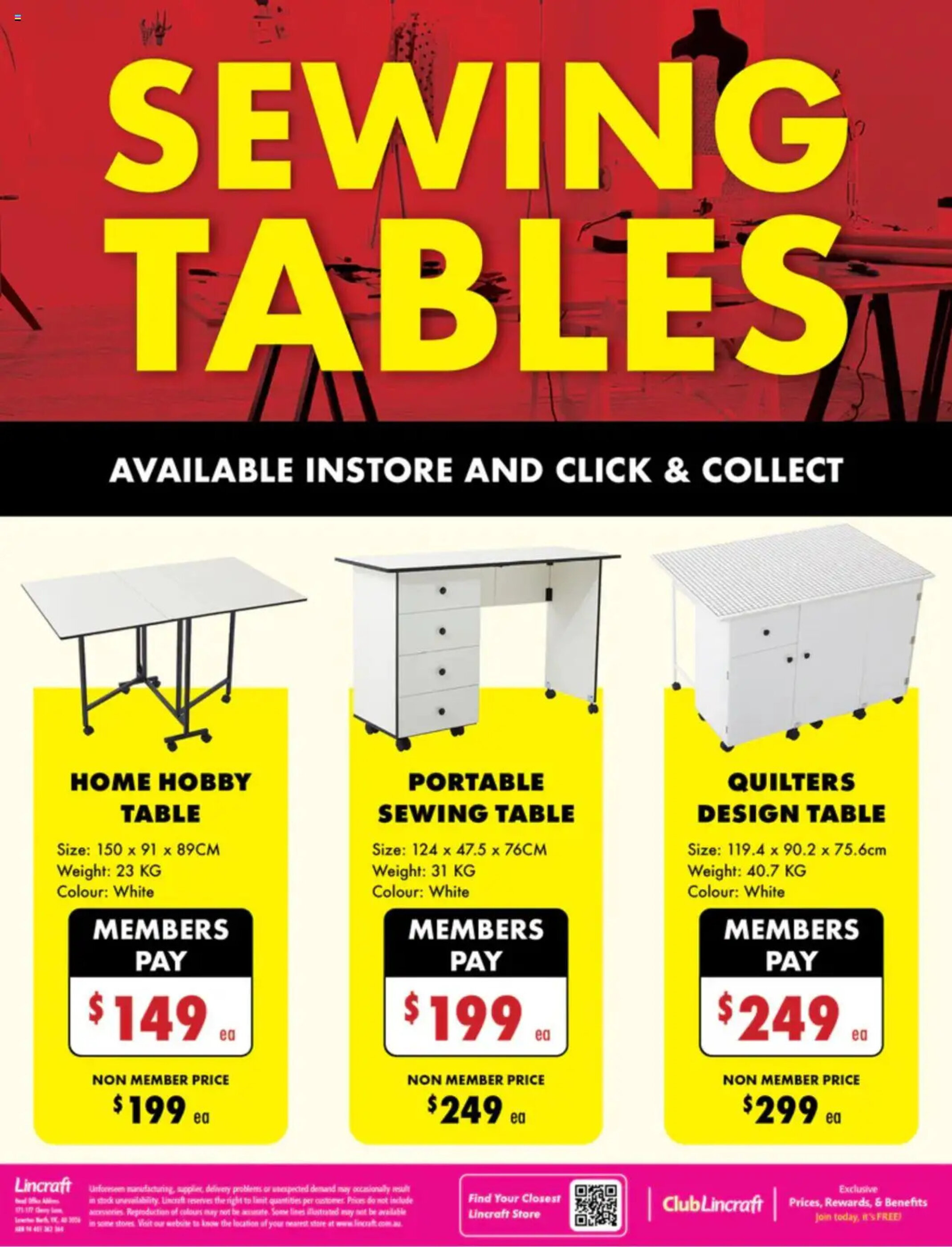 Lincraft catalogue - 17-03-2025