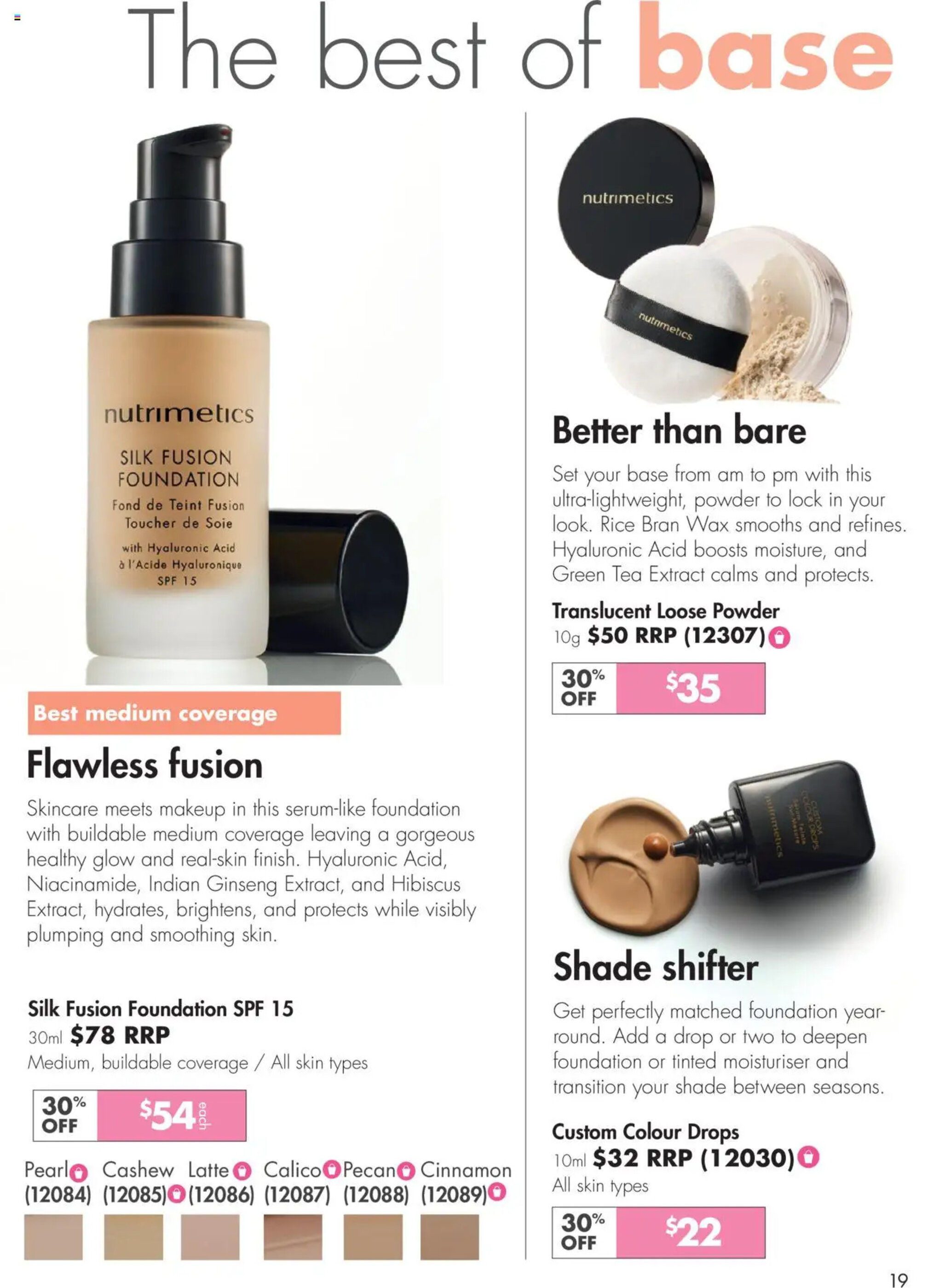 Nutrimetics catalogue - 01-04-2025