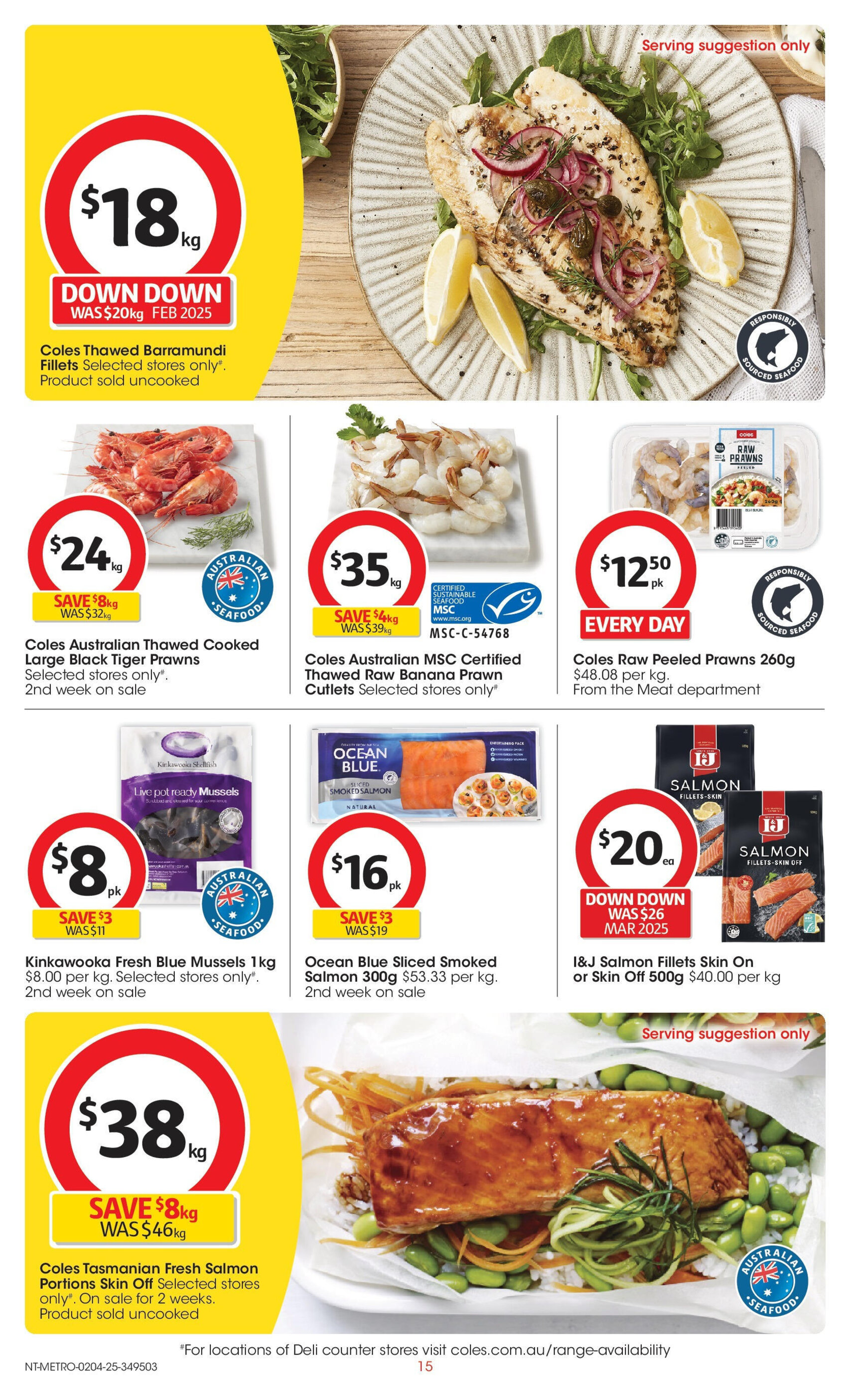 Coles catalogue week 14 - 02-04-2025