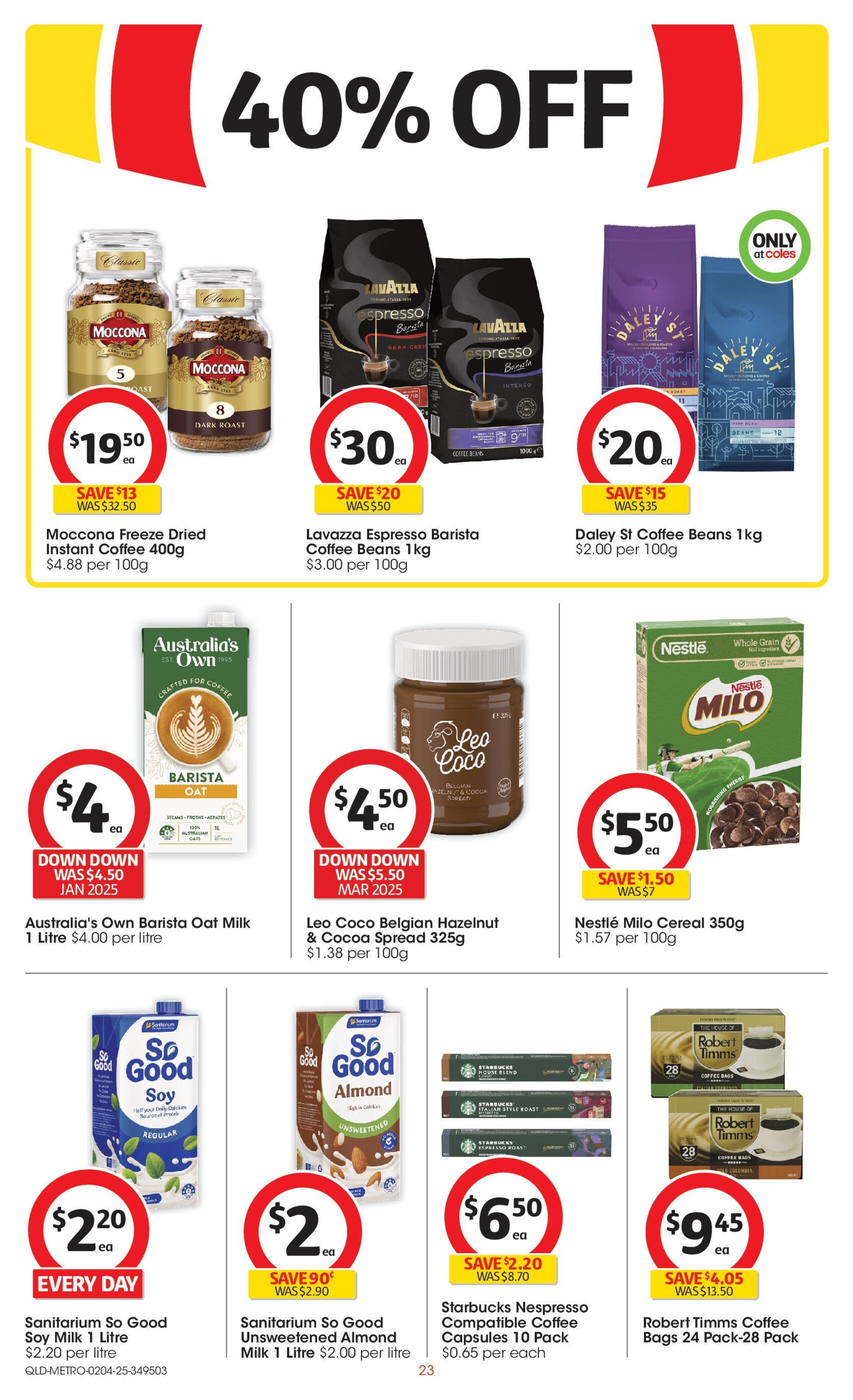 Coles catalogue week 14 - 02-04-2025