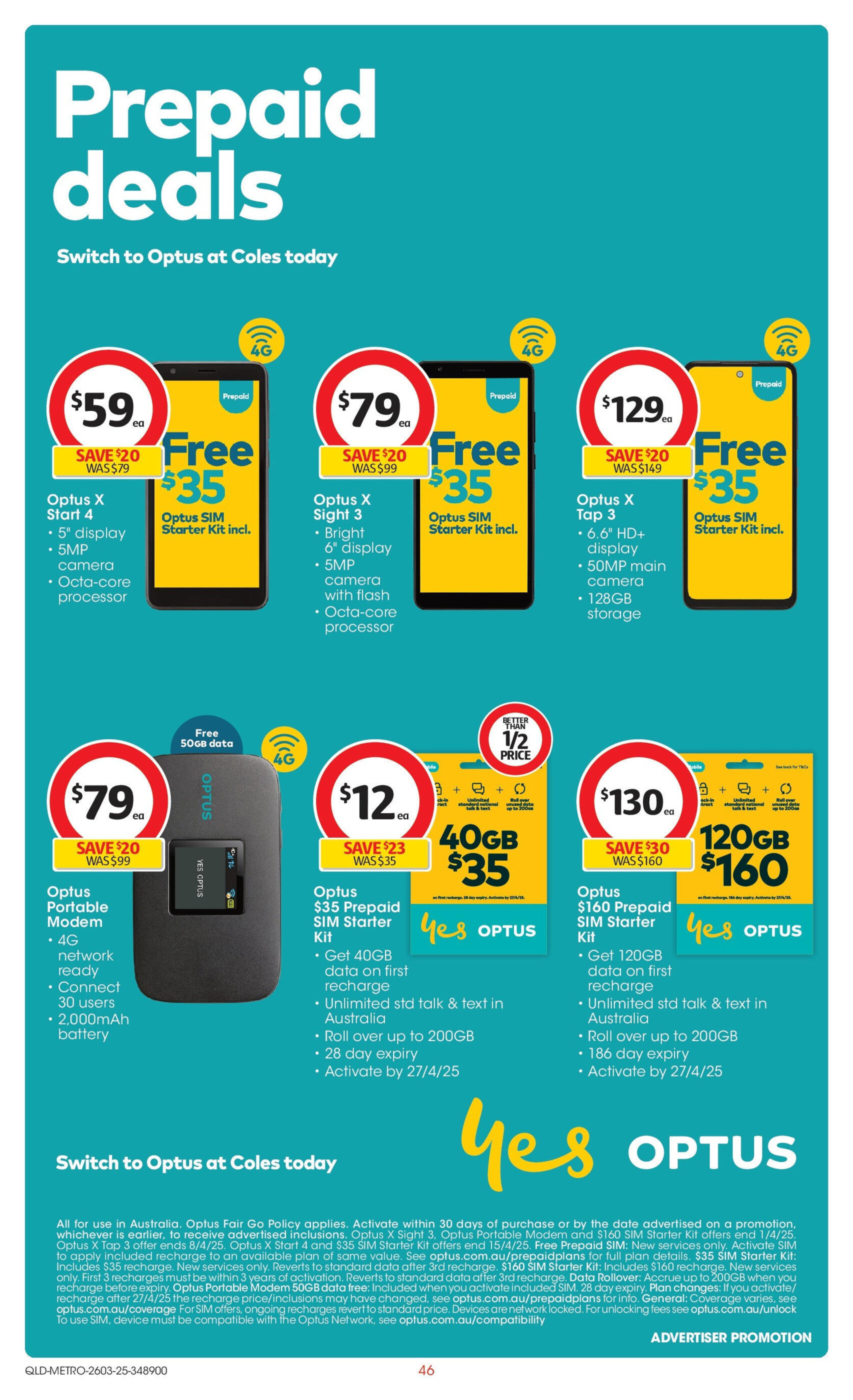 Coles catalogue week 13 - 25-03-2025