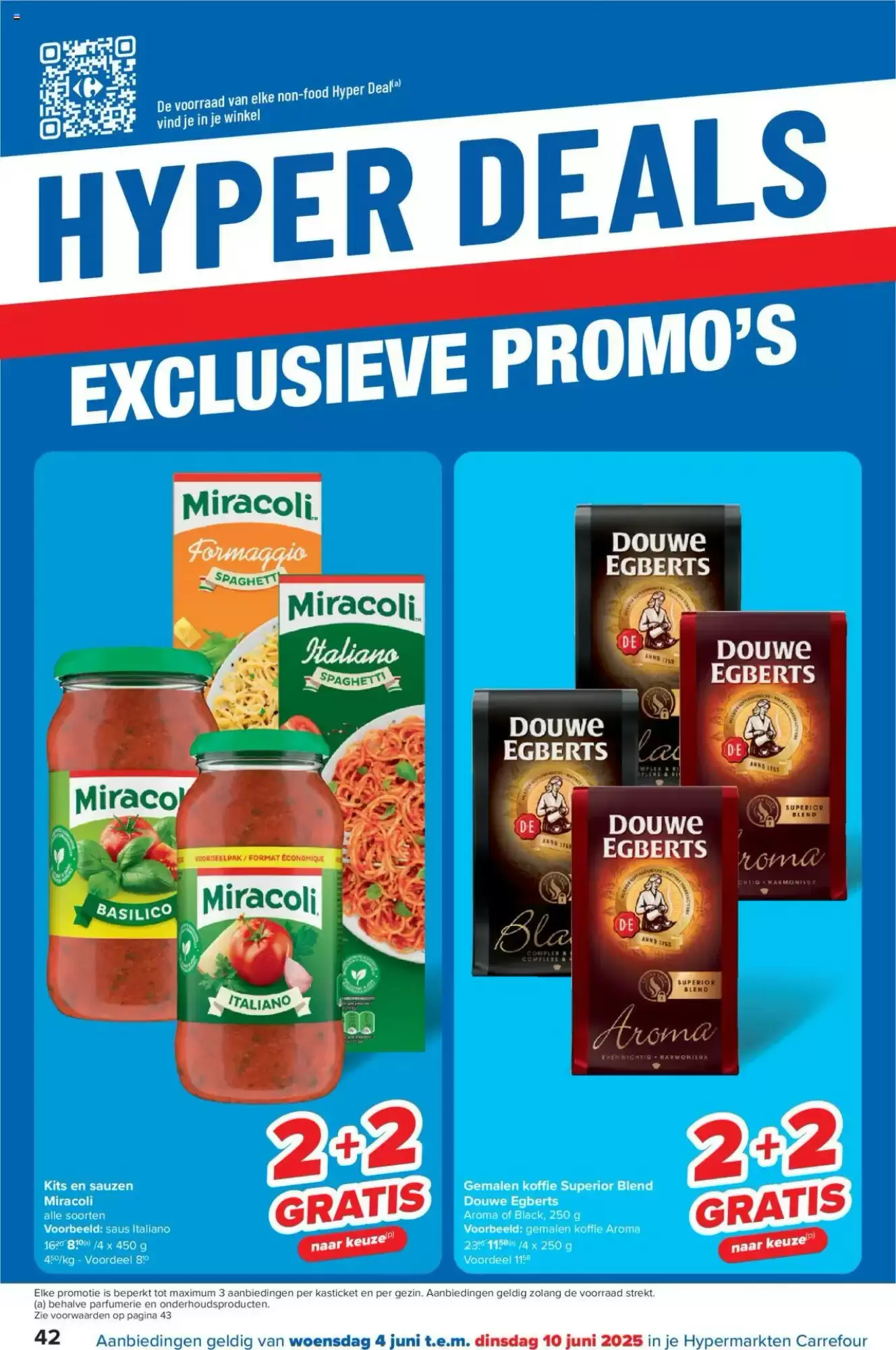 Carrefour folder - 04-06-2025 ( is geldig vanaf 04-06-2025 t/m 16-06-2025)