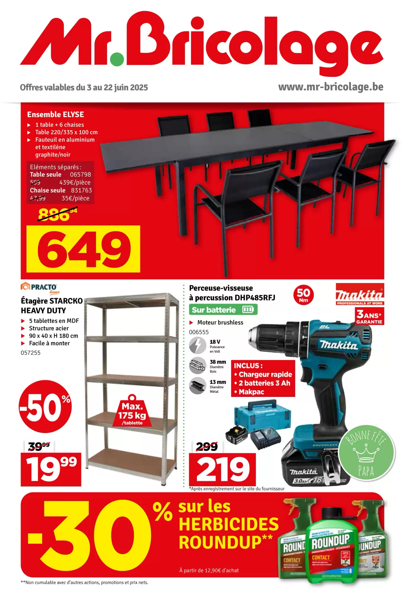 Mr Bricolage folder - 03-06-2025 ( is geldig vanaf 03-06-2025 t/m 22-06-2025)