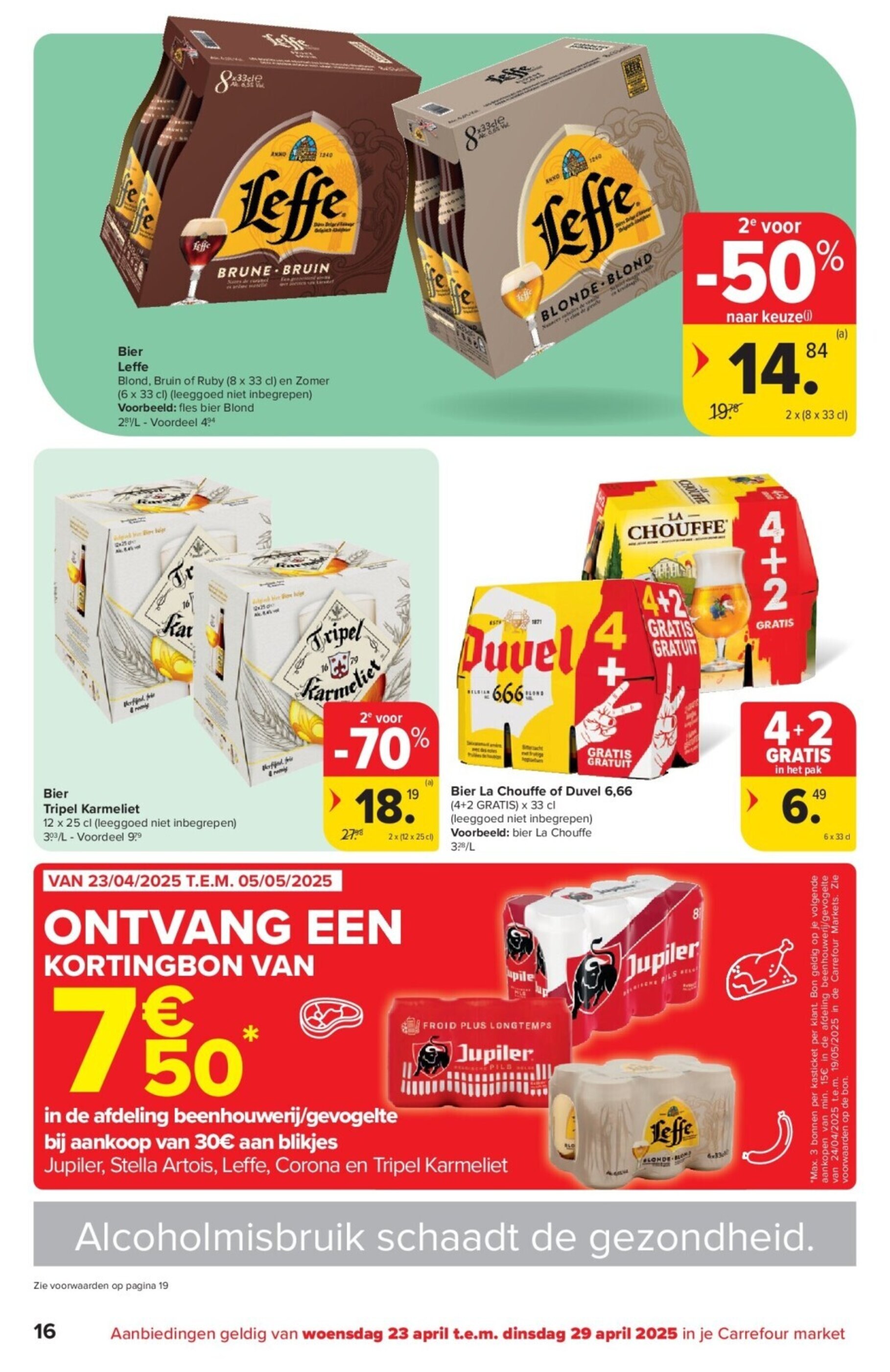 Carrefour folder week 17 - 23-04-2025 ( is geldig vanaf 23-04-2025 t/m 29-04-2025)