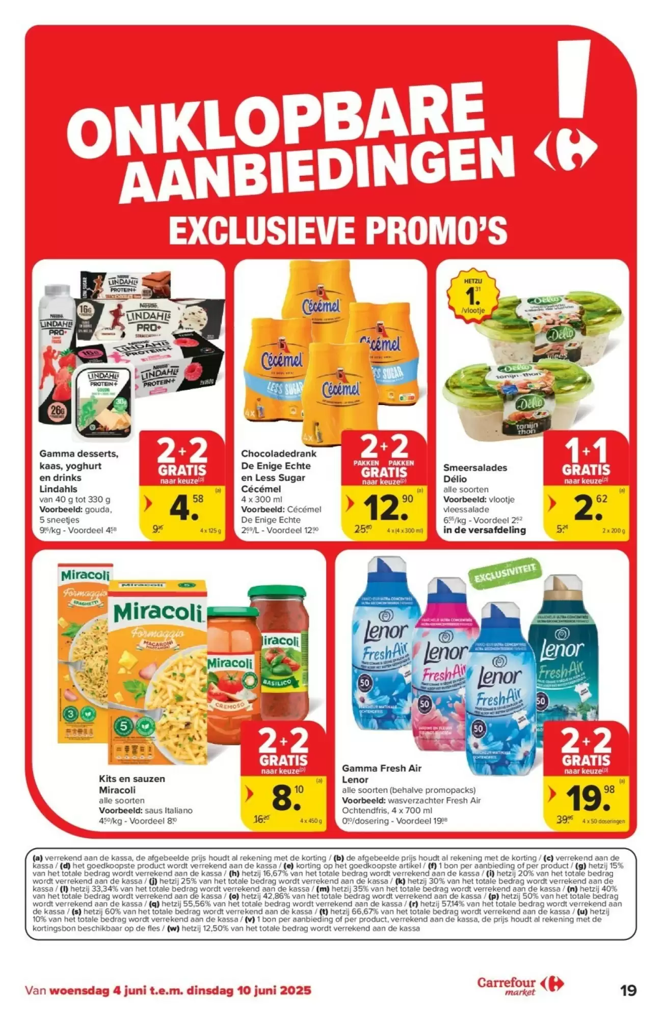 Carrefour folder week 23 - 04-06-2025 ( is geldig vanaf 04-06-2025 t/m 10-06-2025)