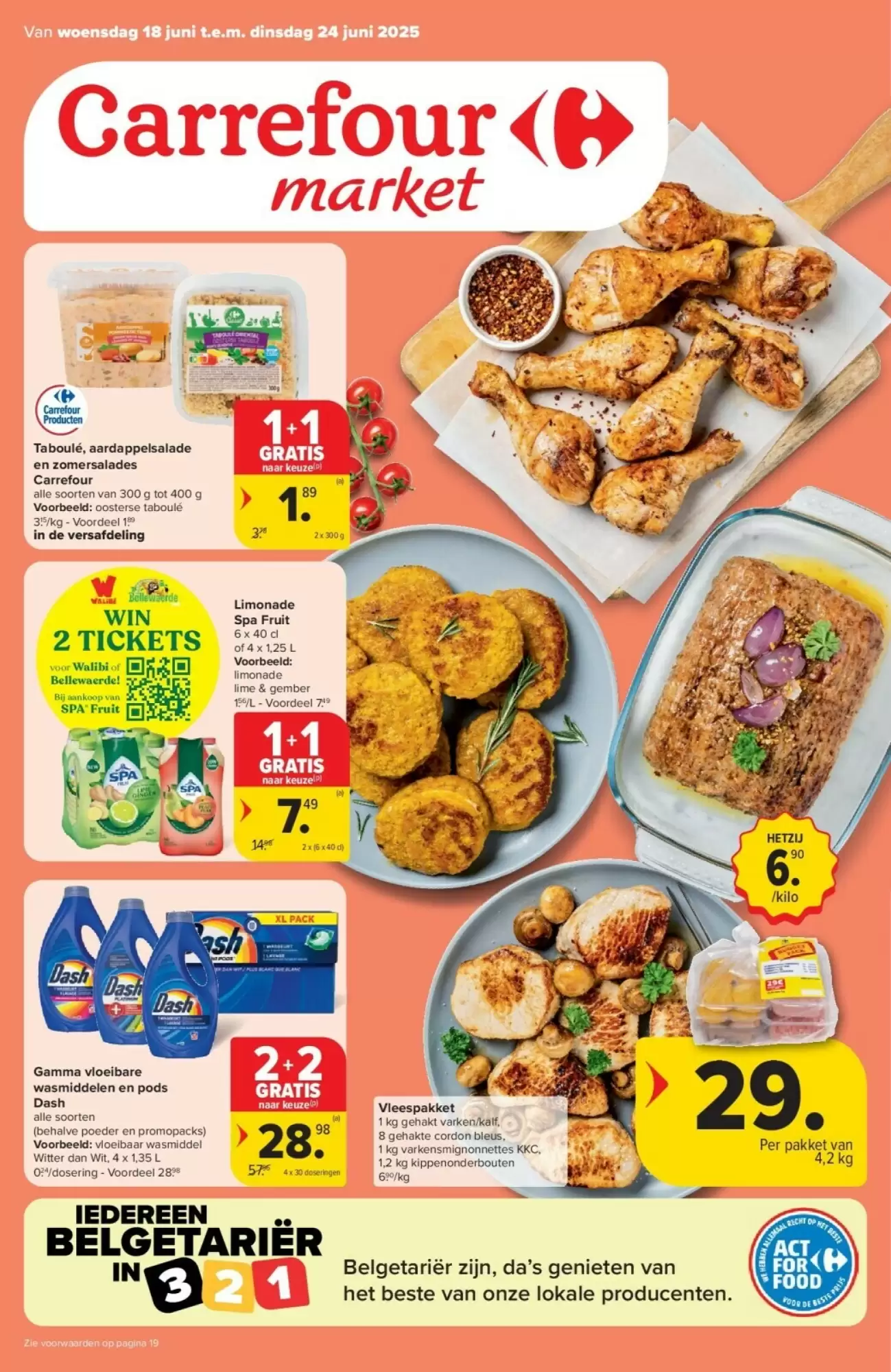 Carrefour folder week 25 - 18-06-2025 ( is geldig vanaf 18-06-2025 t/m 24-06-2025)