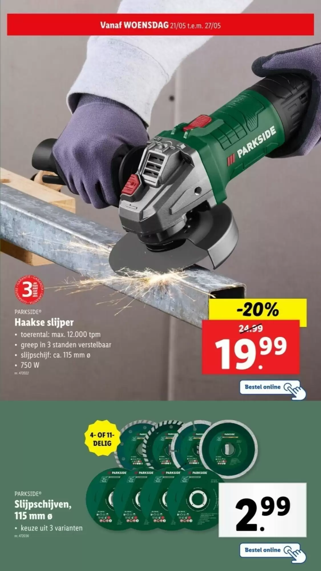 Lidl folder week 21 - 21-05-2025 ( is geldig vanaf 21-05-2025 t/m 27-05-2025)