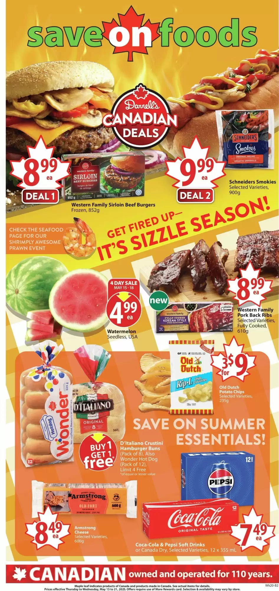 Save on Foods flyer week 20 - 15-05-2025