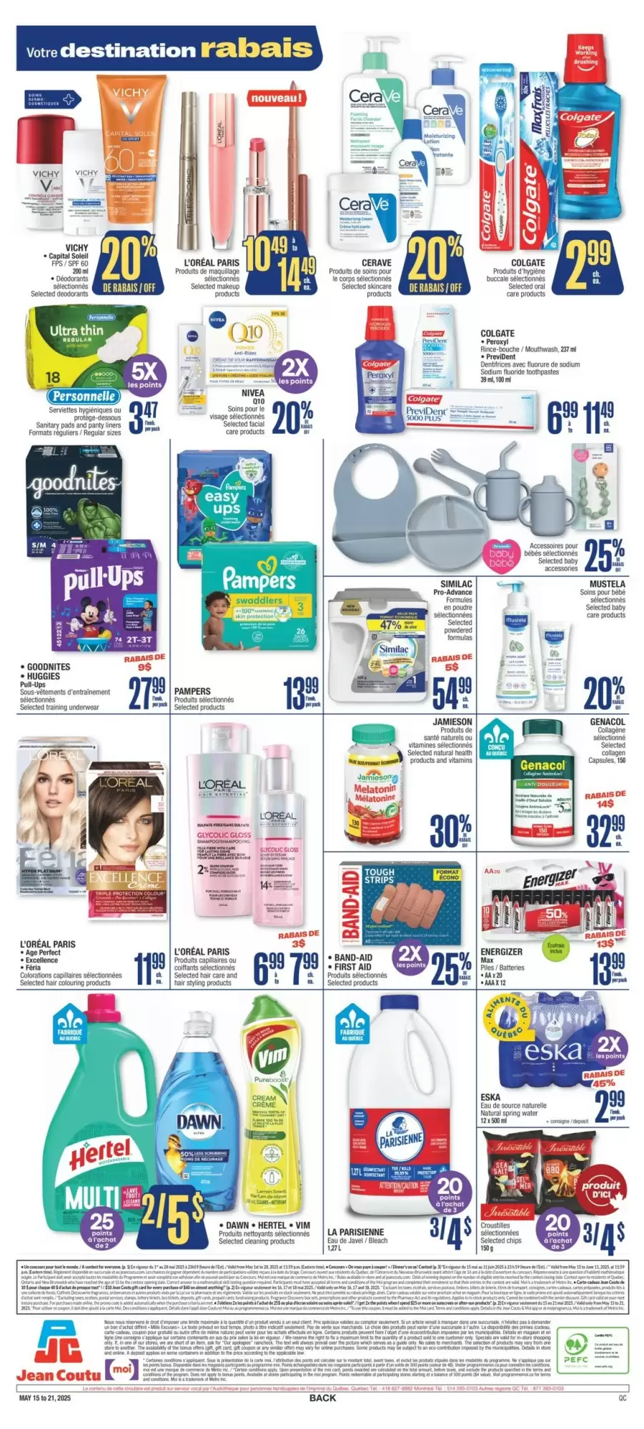 Jean Coutu flyer week 20 - 15-05-2025