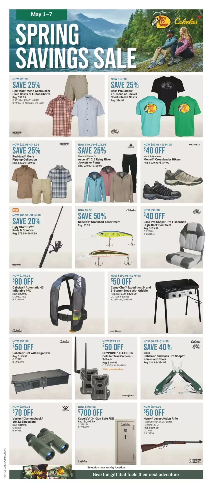 Cabela's flyer week 18 - 01-05-2025 (01-05-2025 07-05-2025) | 1
