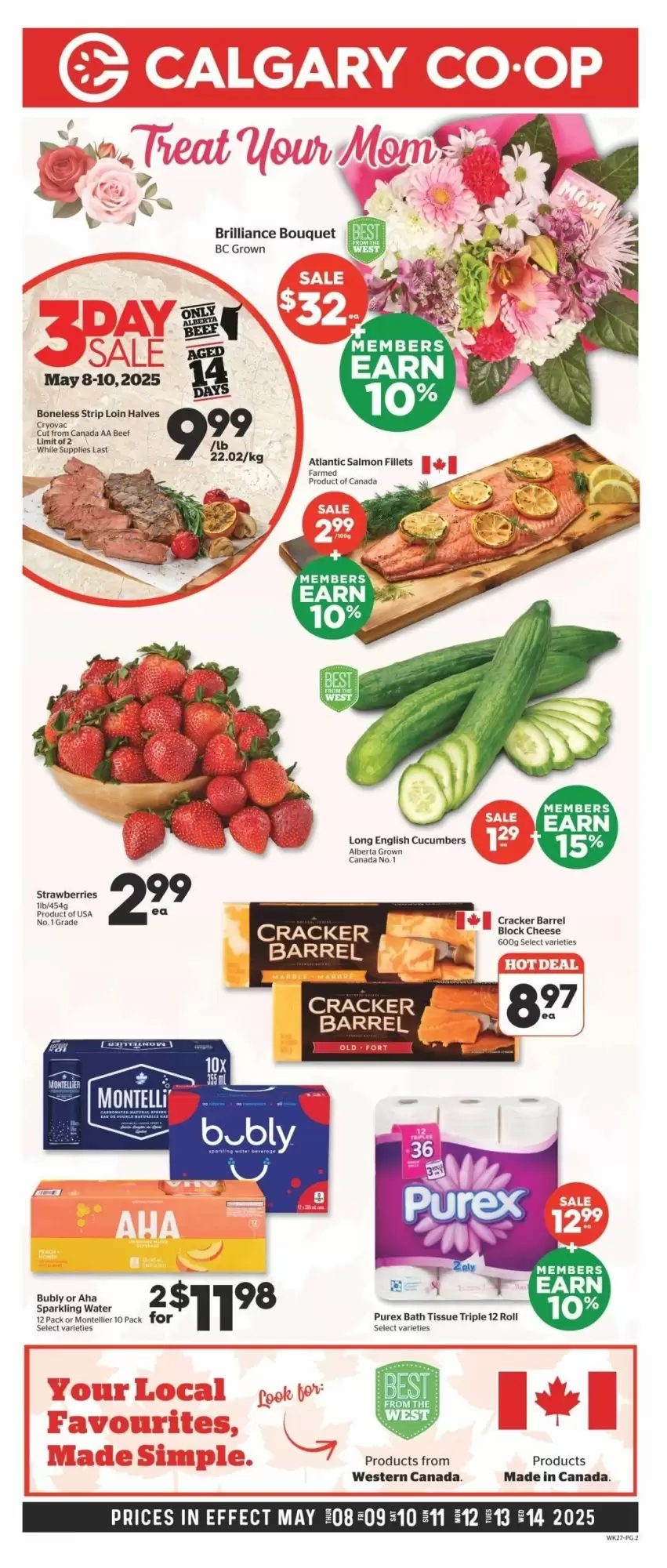 Calgary Co-op flyer week 19 - 08-05-2025